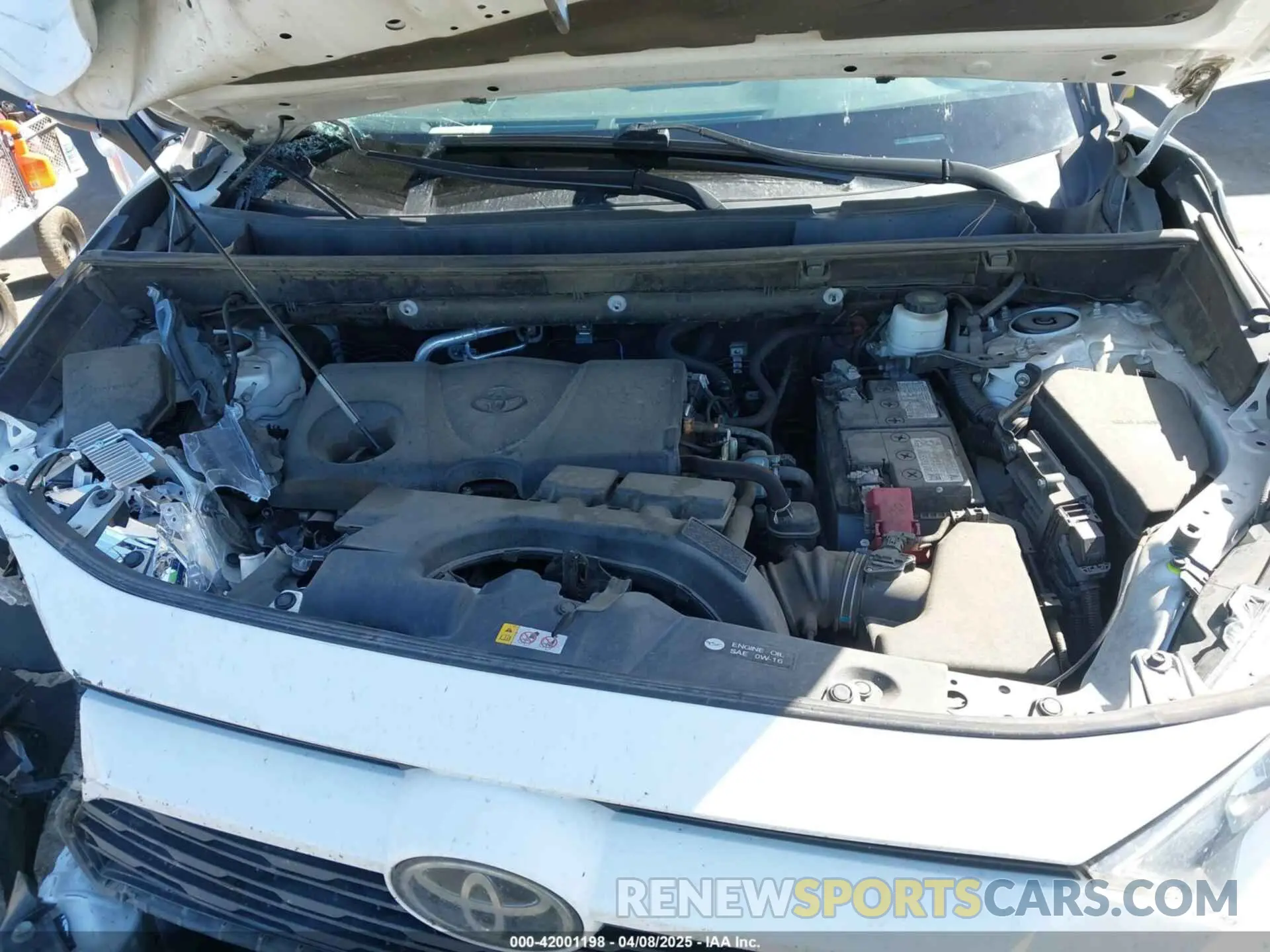 10 fotografías del automóvil dañado 2T3P1RFV4MC210249 TOYOTA RAV4 2021