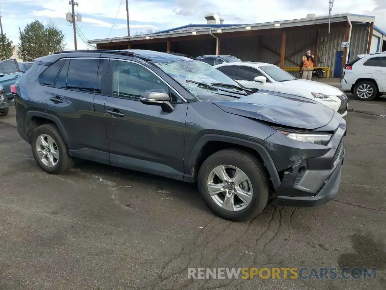 4 fotografías del automóvil dañado 2T3P1RFV4MC226466 TOYOTA RAV4 2021