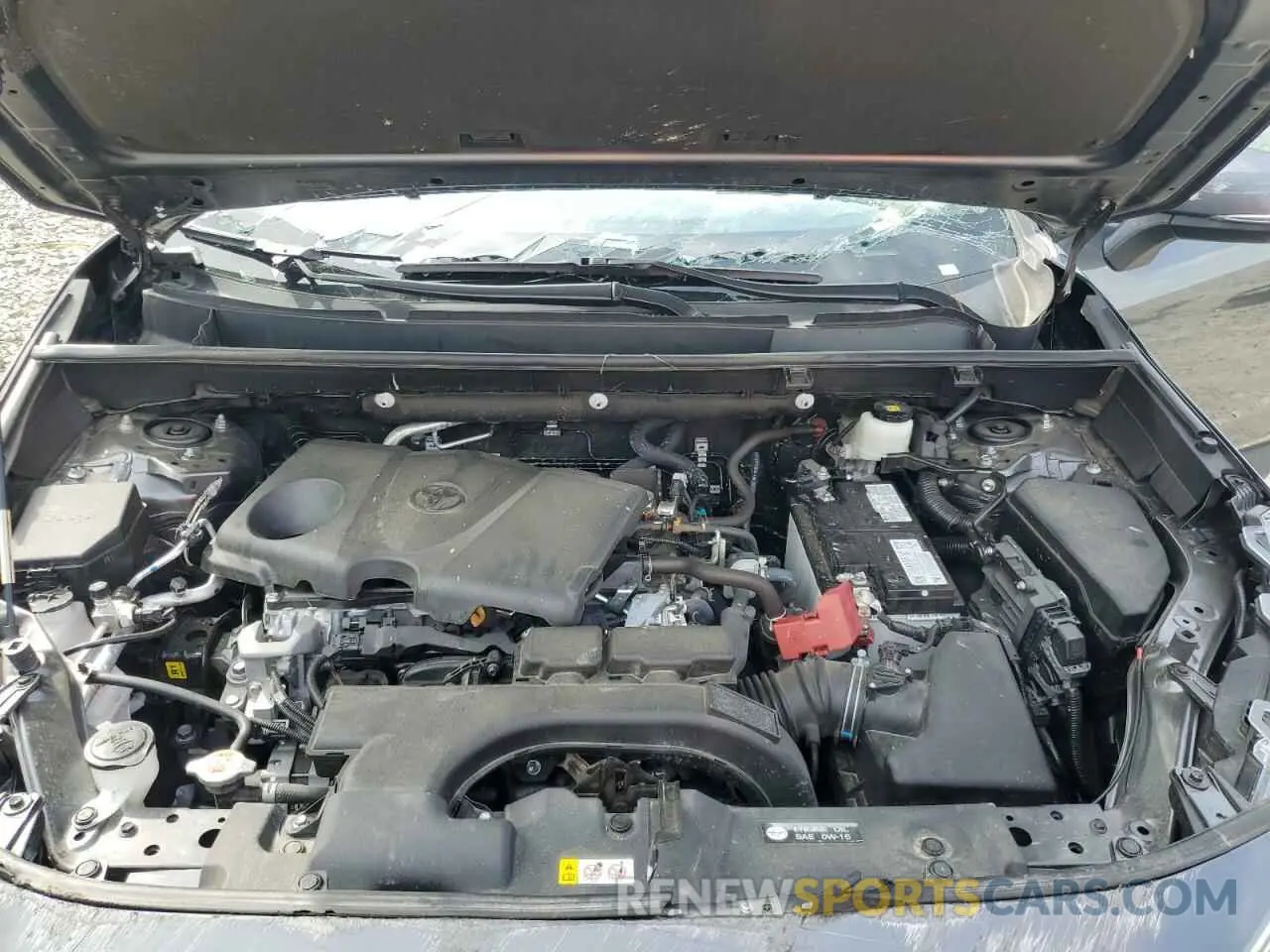 11 fotografías del automóvil dañado 2T3P1RFV4MC232431 TOYOTA RAV4 2021