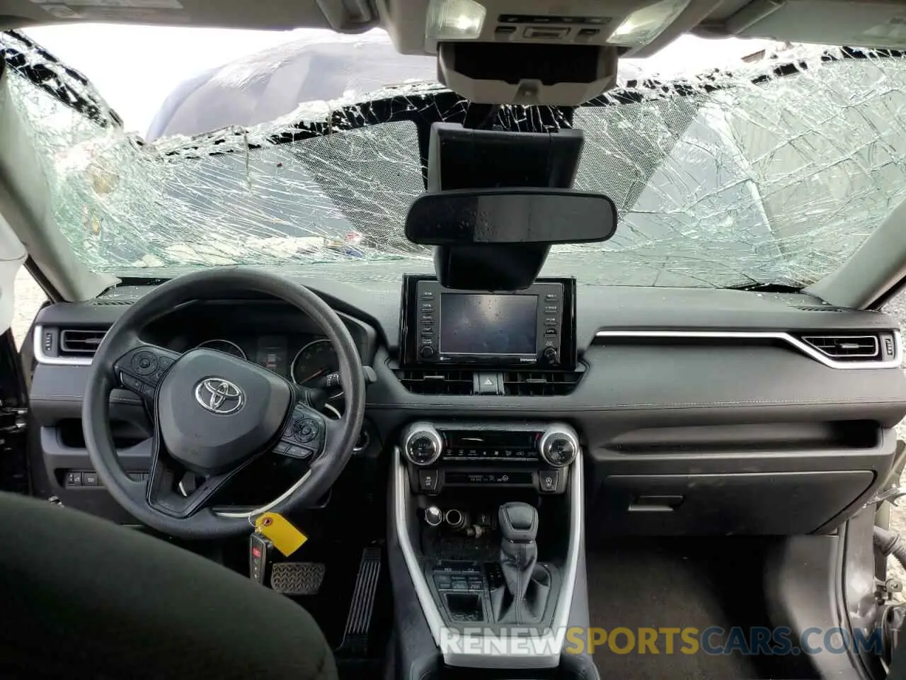 8 fotografías del automóvil dañado 2T3P1RFV4MC232431 TOYOTA RAV4 2021