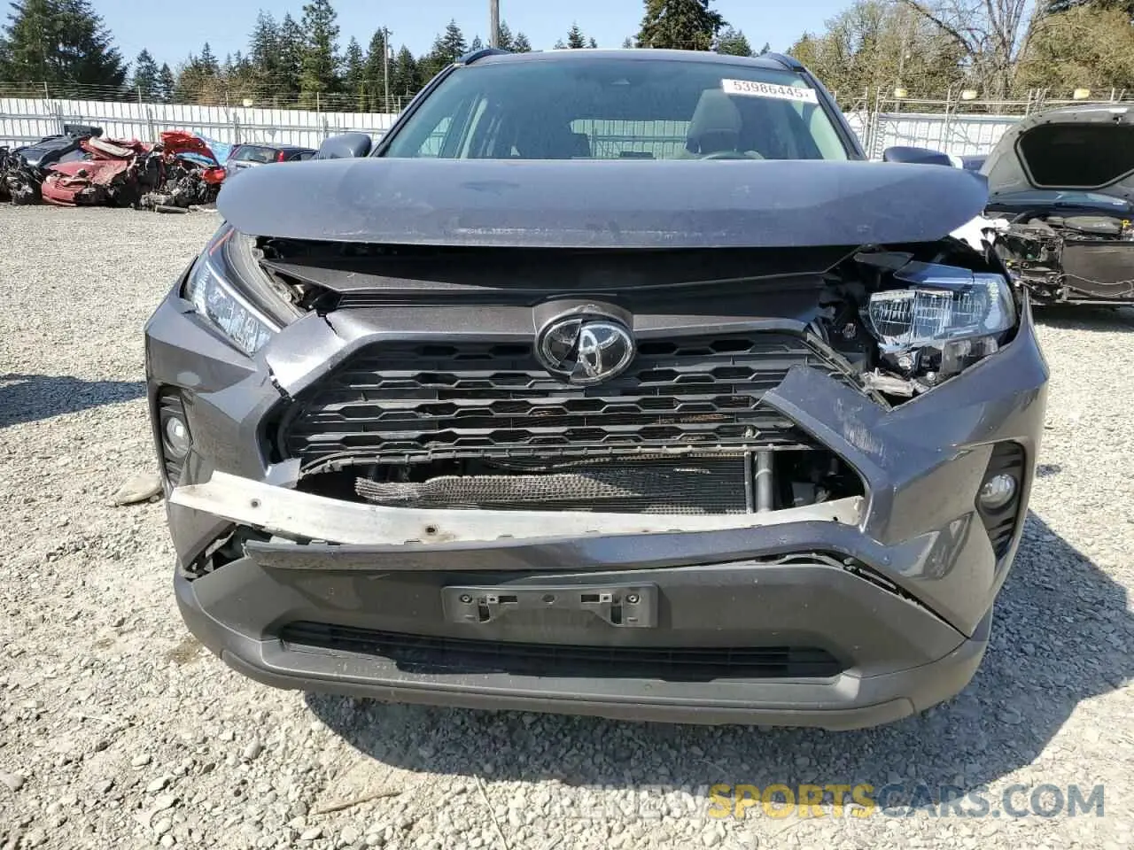 5 fotografías del automóvil dañado 2T3P1RFV4MC247401 TOYOTA RAV4 2021