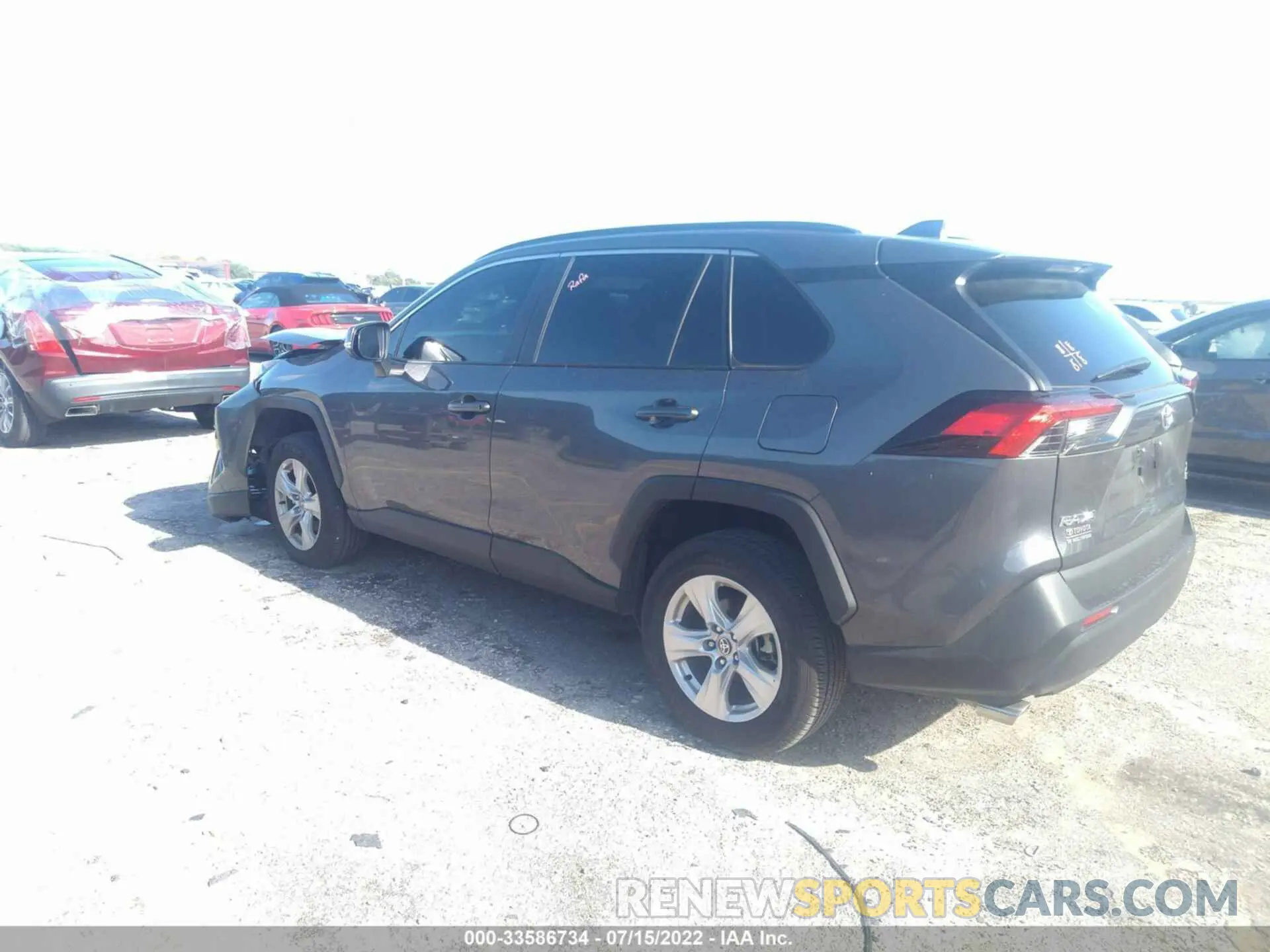 3 fotografías del automóvil dañado 2T3P1RFV4MC247673 TOYOTA RAV4 2021