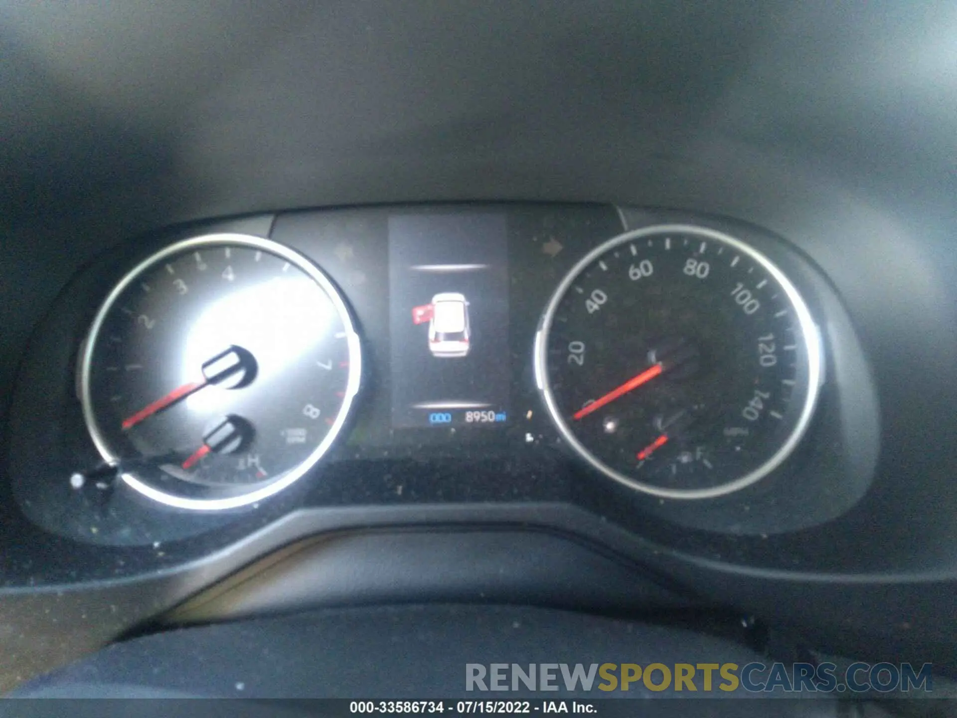 7 fotografías del automóvil dañado 2T3P1RFV4MC247673 TOYOTA RAV4 2021