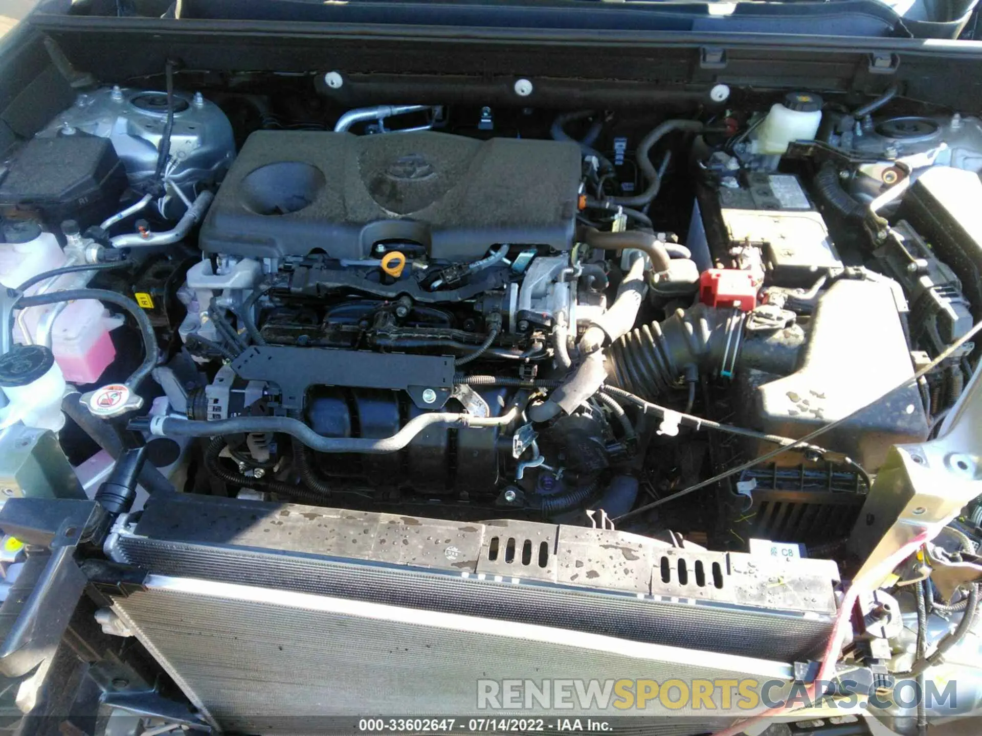 10 fotografías del automóvil dañado 2T3P1RFV4MC247799 TOYOTA RAV4 2021
