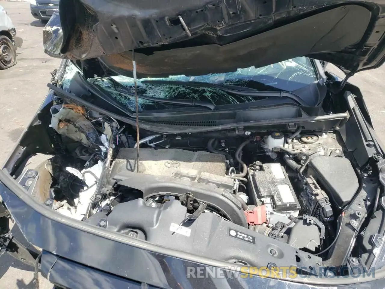 7 fotografías del automóvil dañado 2T3P1RFV4MW141674 TOYOTA RAV4 2021
