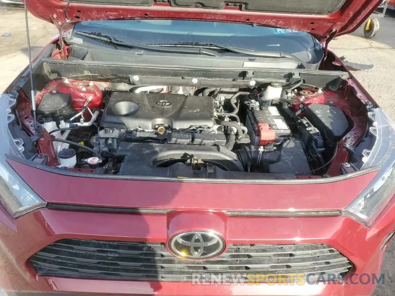 12 fotografías del automóvil dañado 2T3P1RFV4MW149547 TOYOTA RAV4 2021