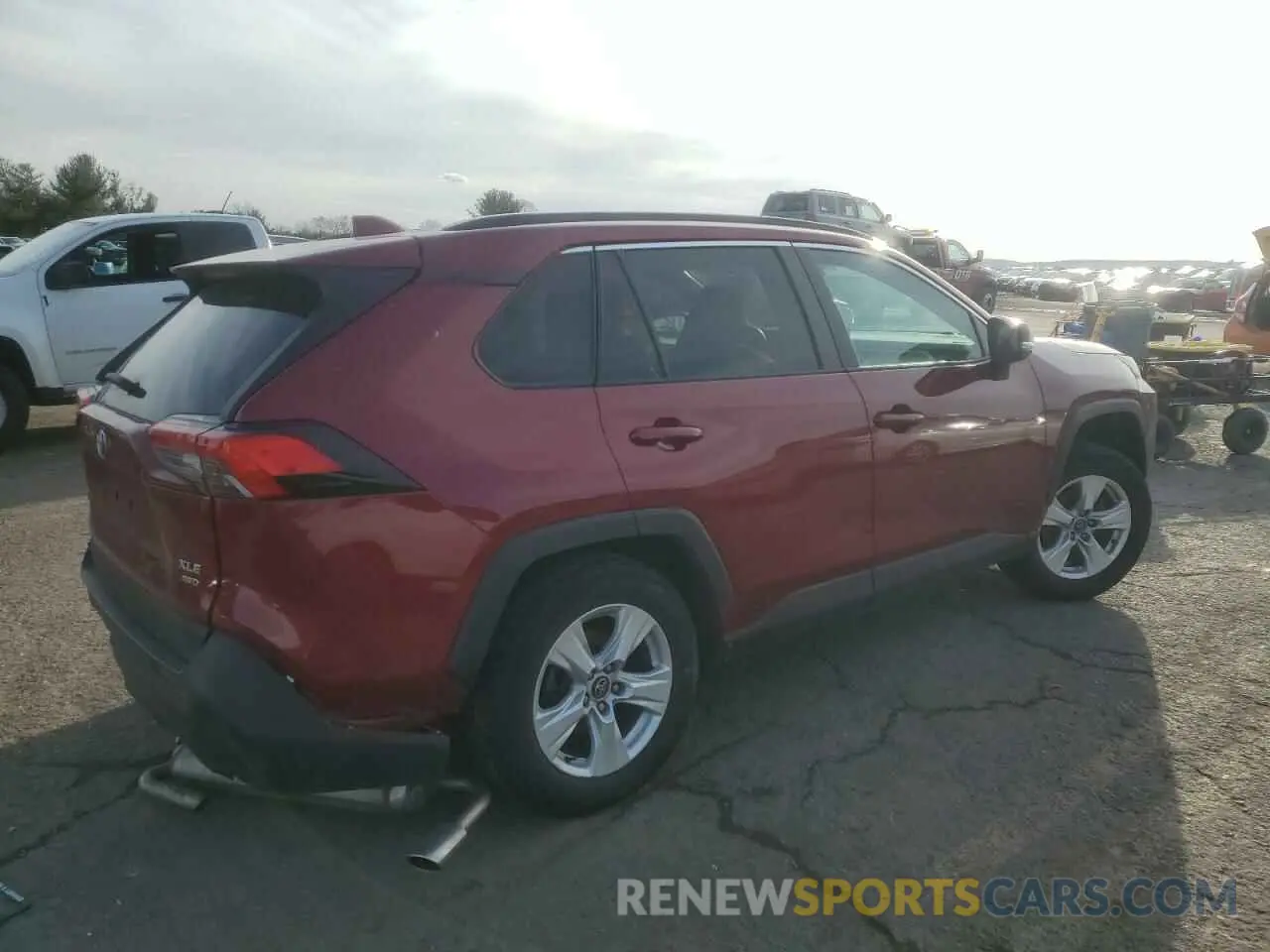 3 fotografías del automóvil dañado 2T3P1RFV4MW149547 TOYOTA RAV4 2021