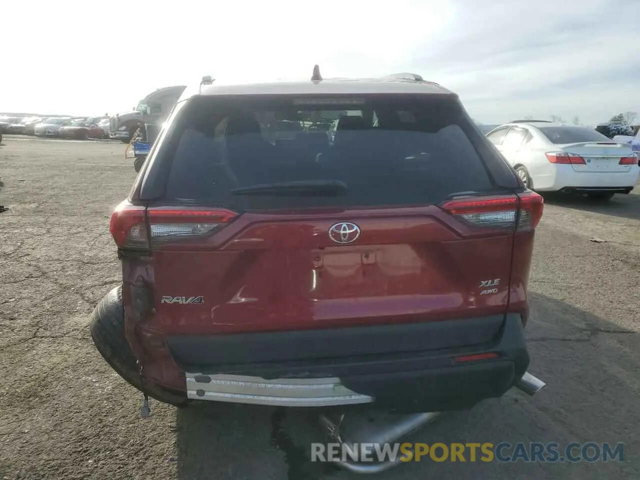 6 fotografías del automóvil dañado 2T3P1RFV4MW149547 TOYOTA RAV4 2021