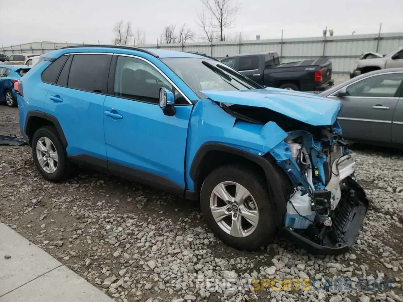 4 fotografías del automóvil dañado 2T3P1RFV4MW156465 TOYOTA RAV4 2021