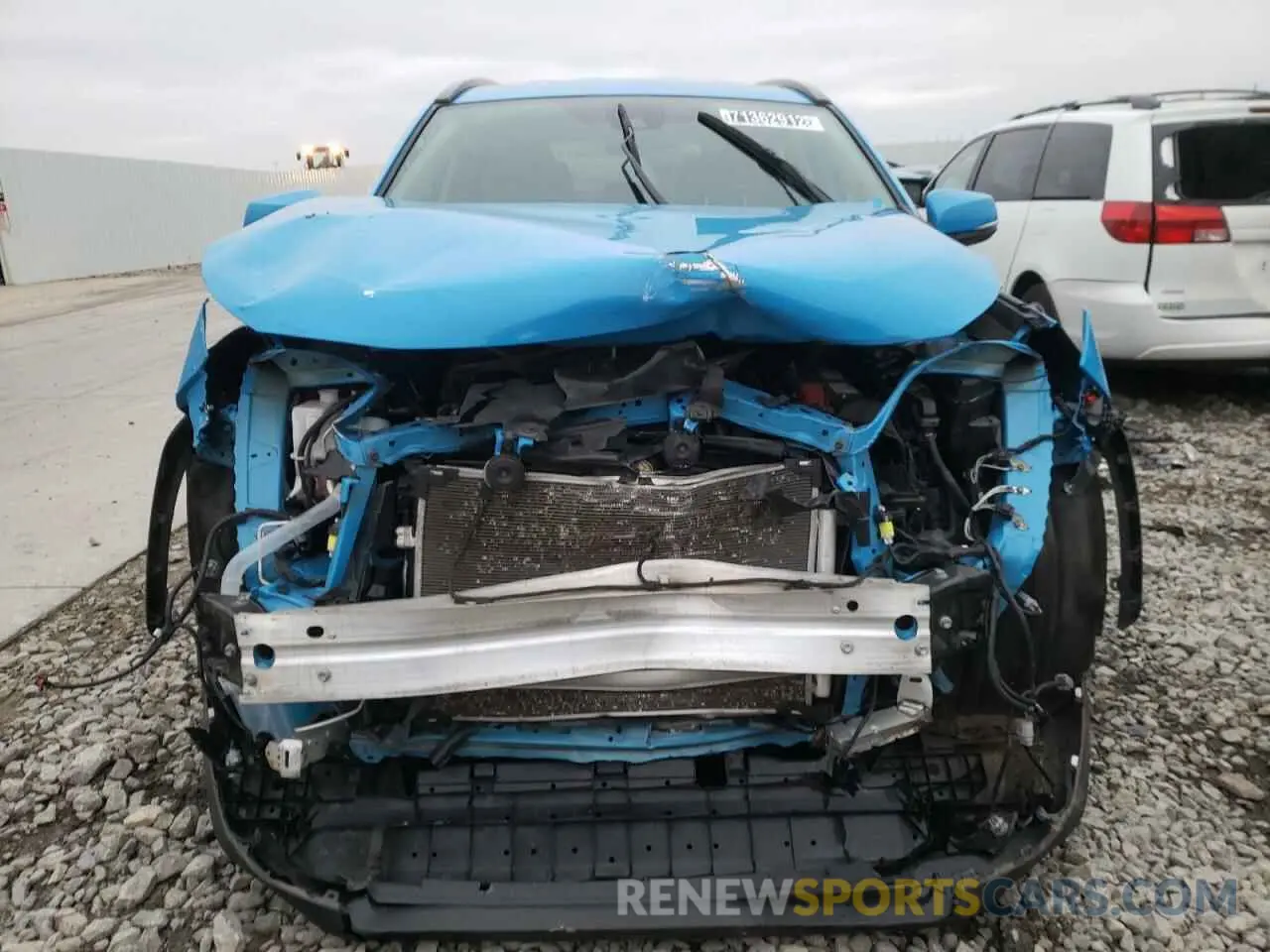5 fotografías del automóvil dañado 2T3P1RFV4MW156465 TOYOTA RAV4 2021