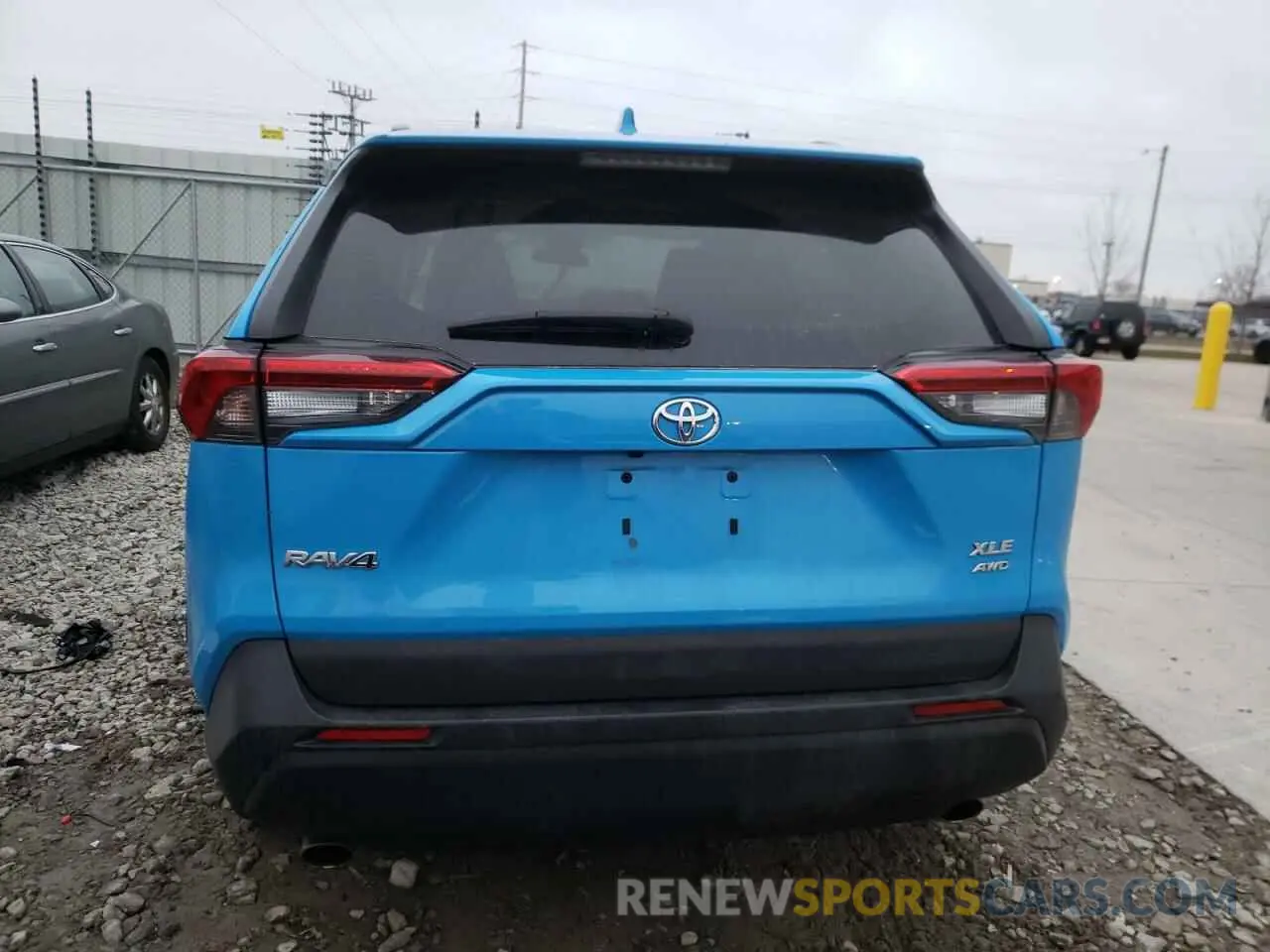 6 fotografías del automóvil dañado 2T3P1RFV4MW156465 TOYOTA RAV4 2021