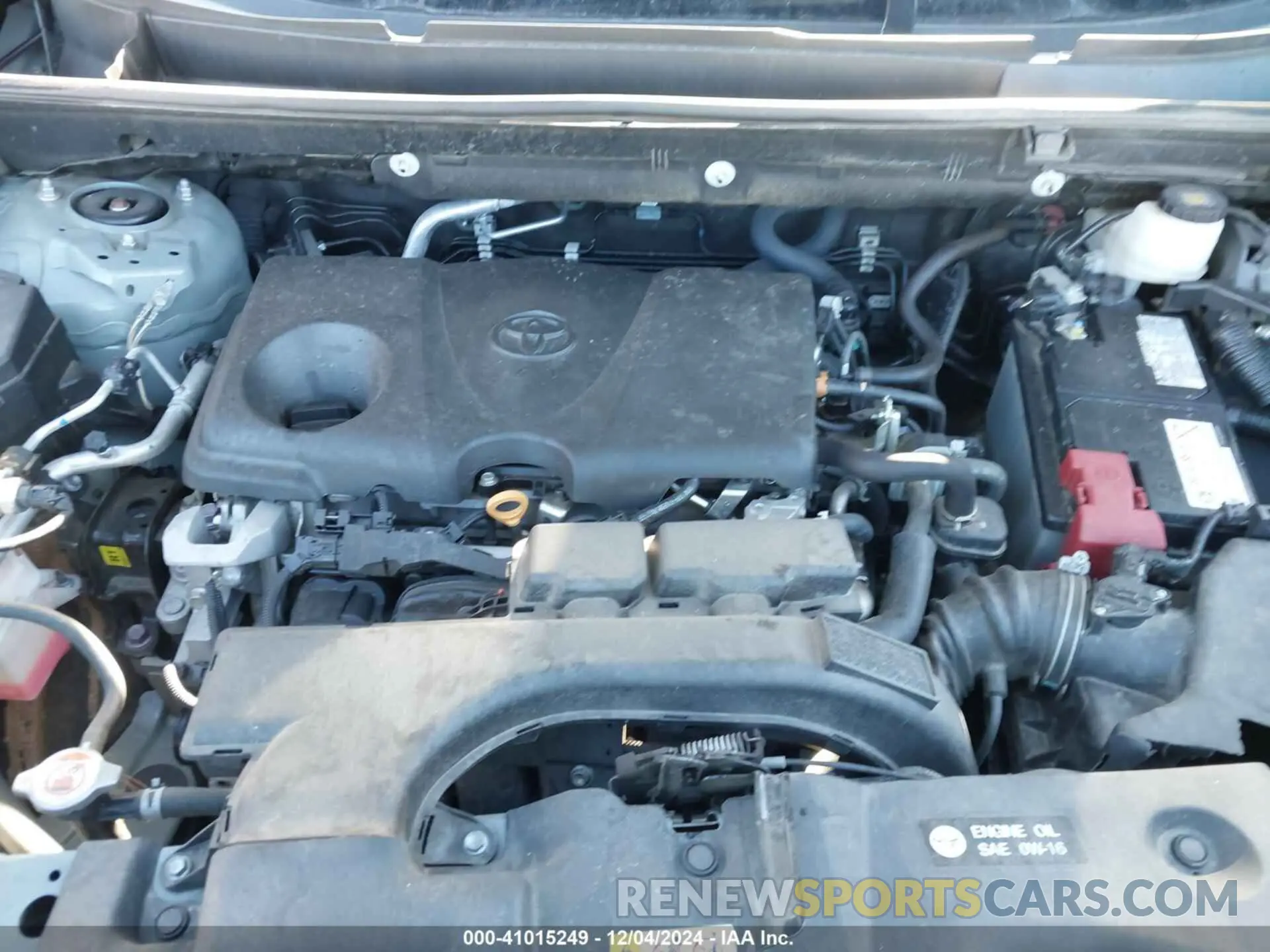 10 fotografías del automóvil dañado 2T3P1RFV4MW180460 TOYOTA RAV4 2021