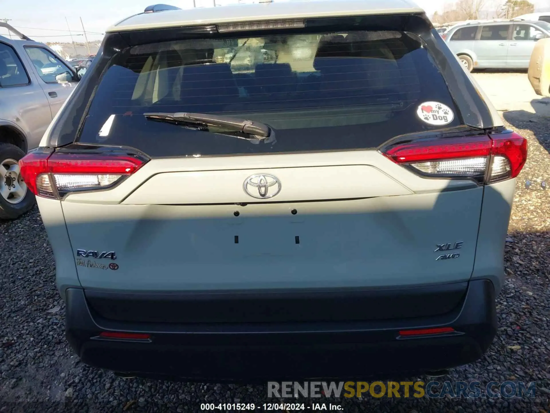 16 fotografías del automóvil dañado 2T3P1RFV4MW180460 TOYOTA RAV4 2021