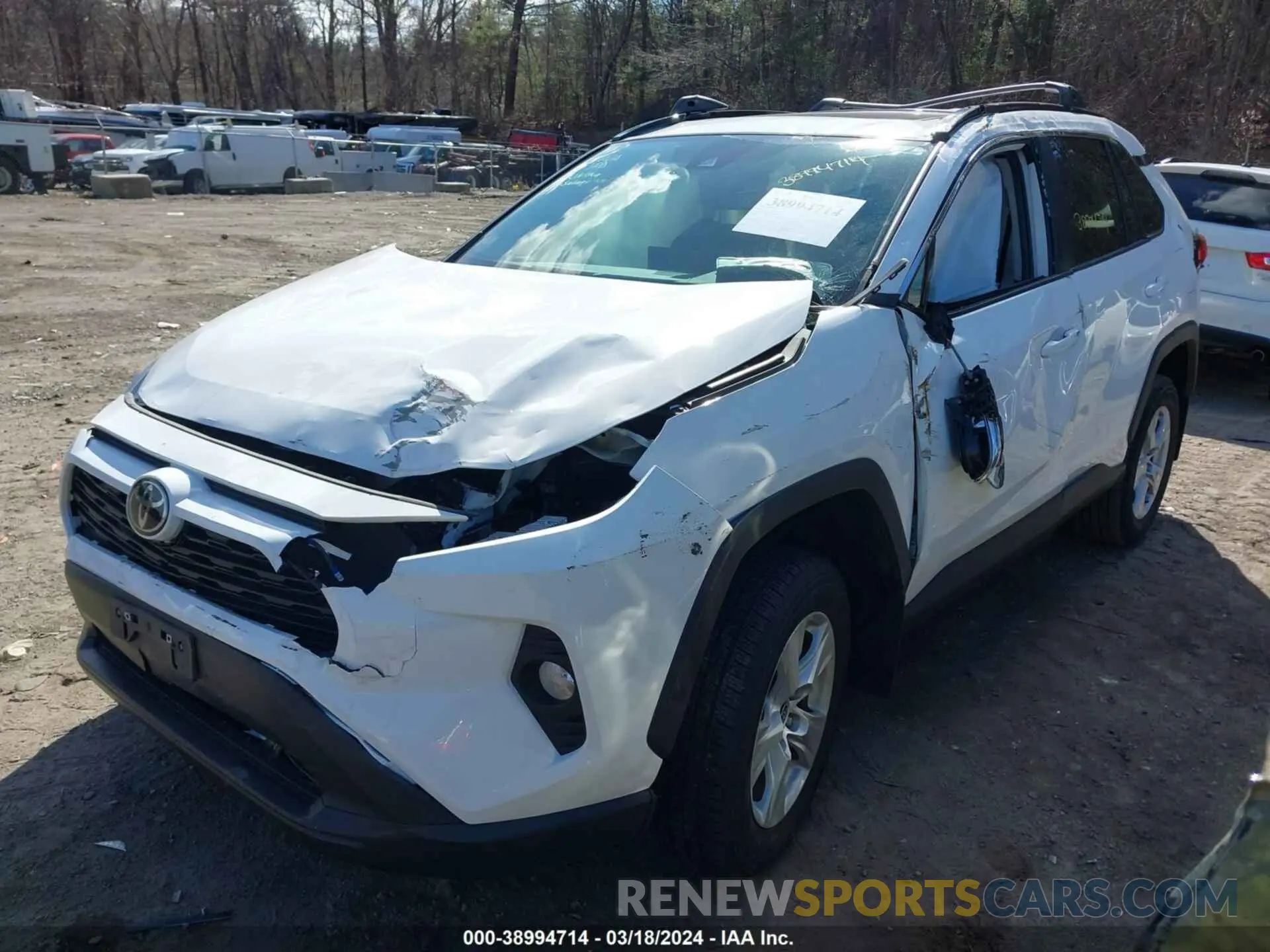 2 fotografías del automóvil dañado 2T3P1RFV4MW182497 TOYOTA RAV4 2021