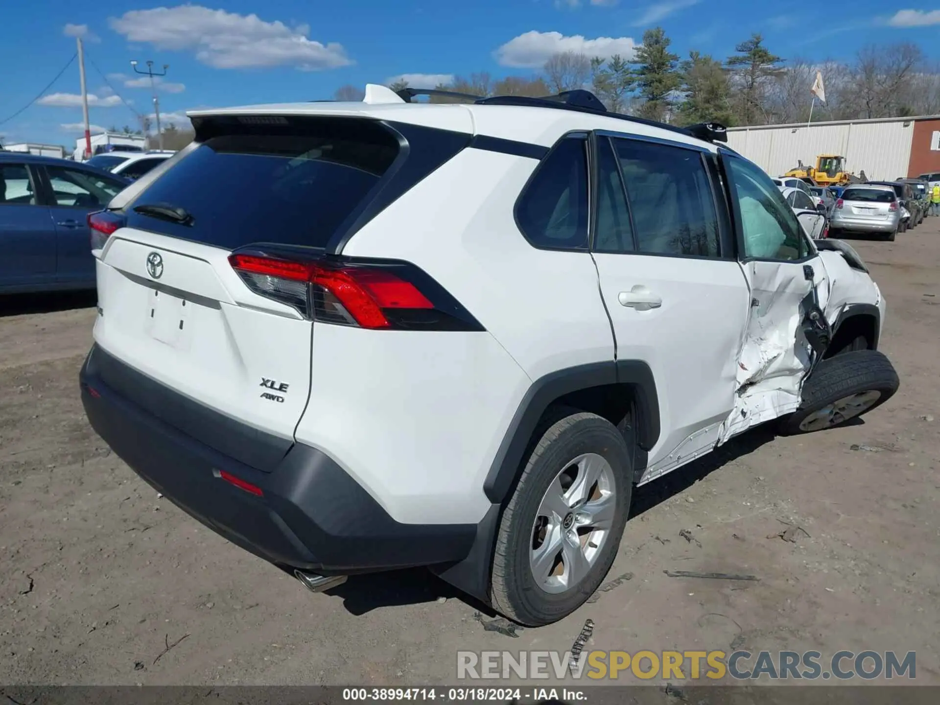 4 fotografías del automóvil dañado 2T3P1RFV4MW182497 TOYOTA RAV4 2021