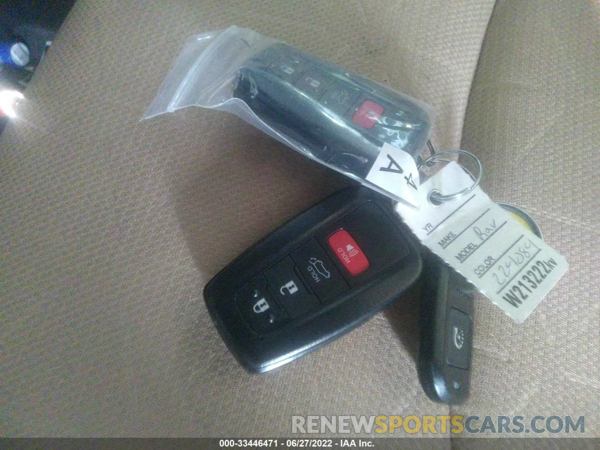 11 fotografías del automóvil dañado 2T3P1RFV4MW224084 TOYOTA RAV4 2021