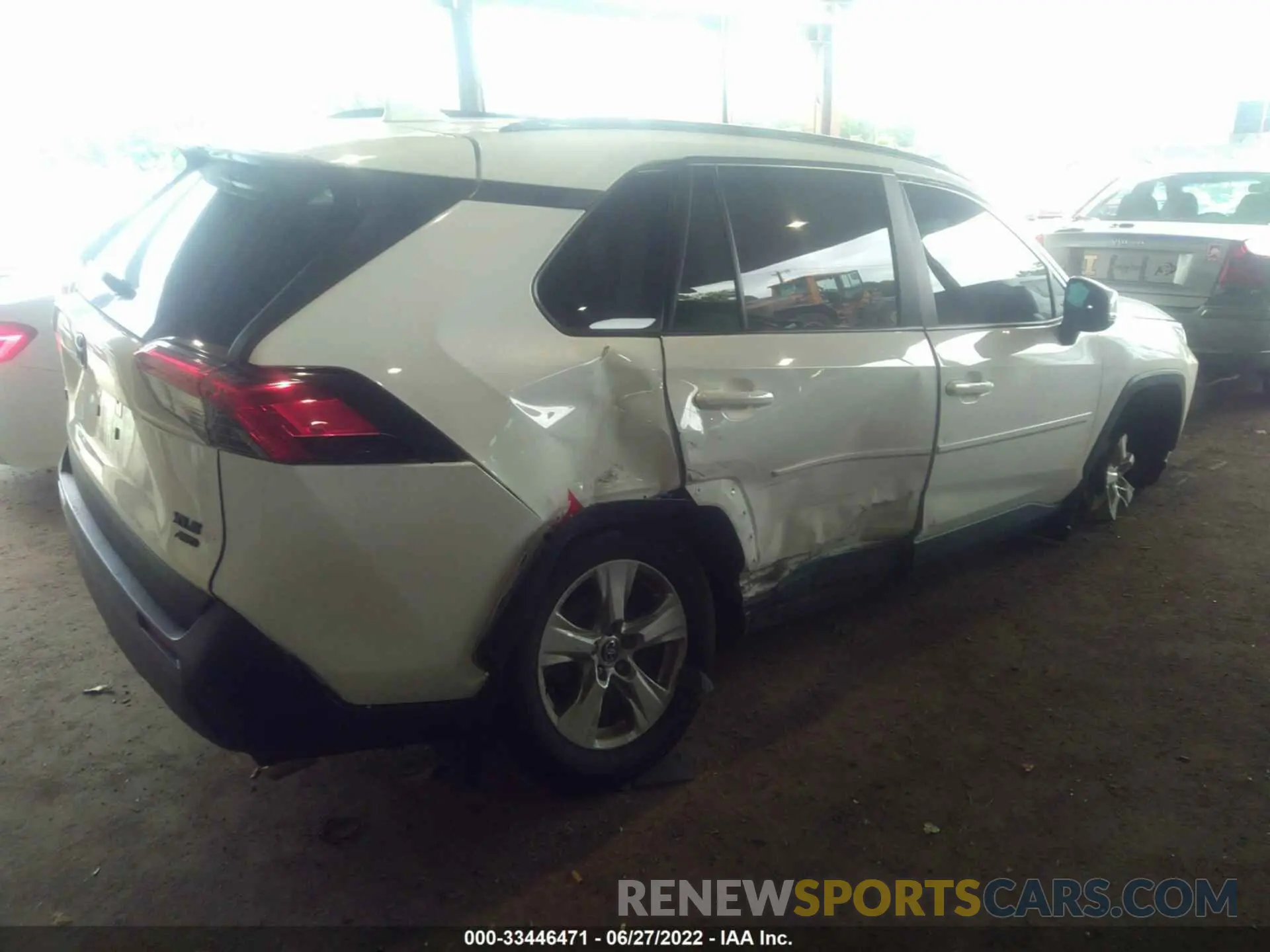 6 fotografías del automóvil dañado 2T3P1RFV4MW224084 TOYOTA RAV4 2021