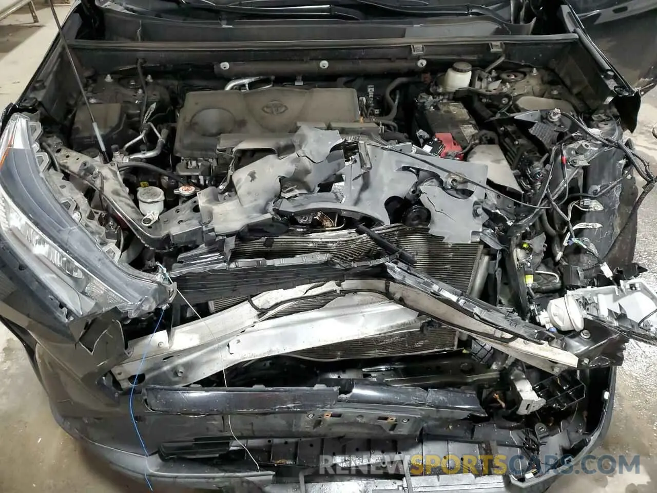 12 fotografías del automóvil dañado 2T3P1RFV5MC166827 TOYOTA RAV4 2021