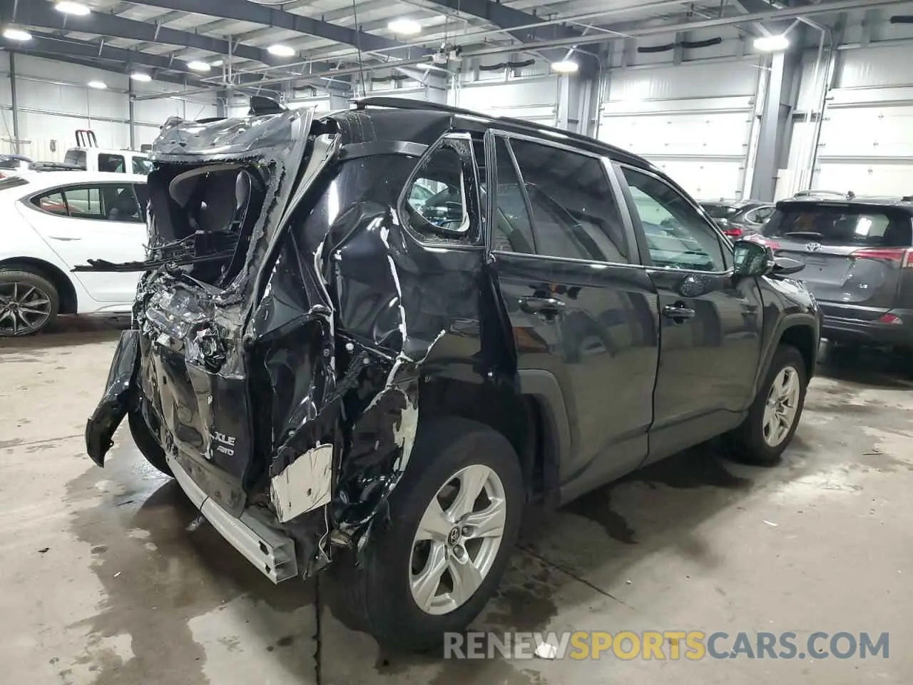 3 fotografías del automóvil dañado 2T3P1RFV5MC166827 TOYOTA RAV4 2021
