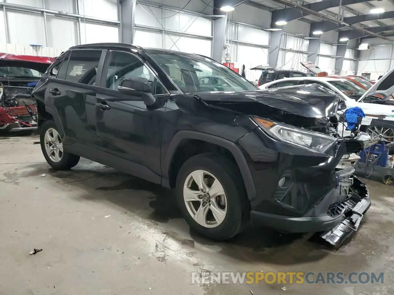 4 fotografías del automóvil dañado 2T3P1RFV5MC166827 TOYOTA RAV4 2021