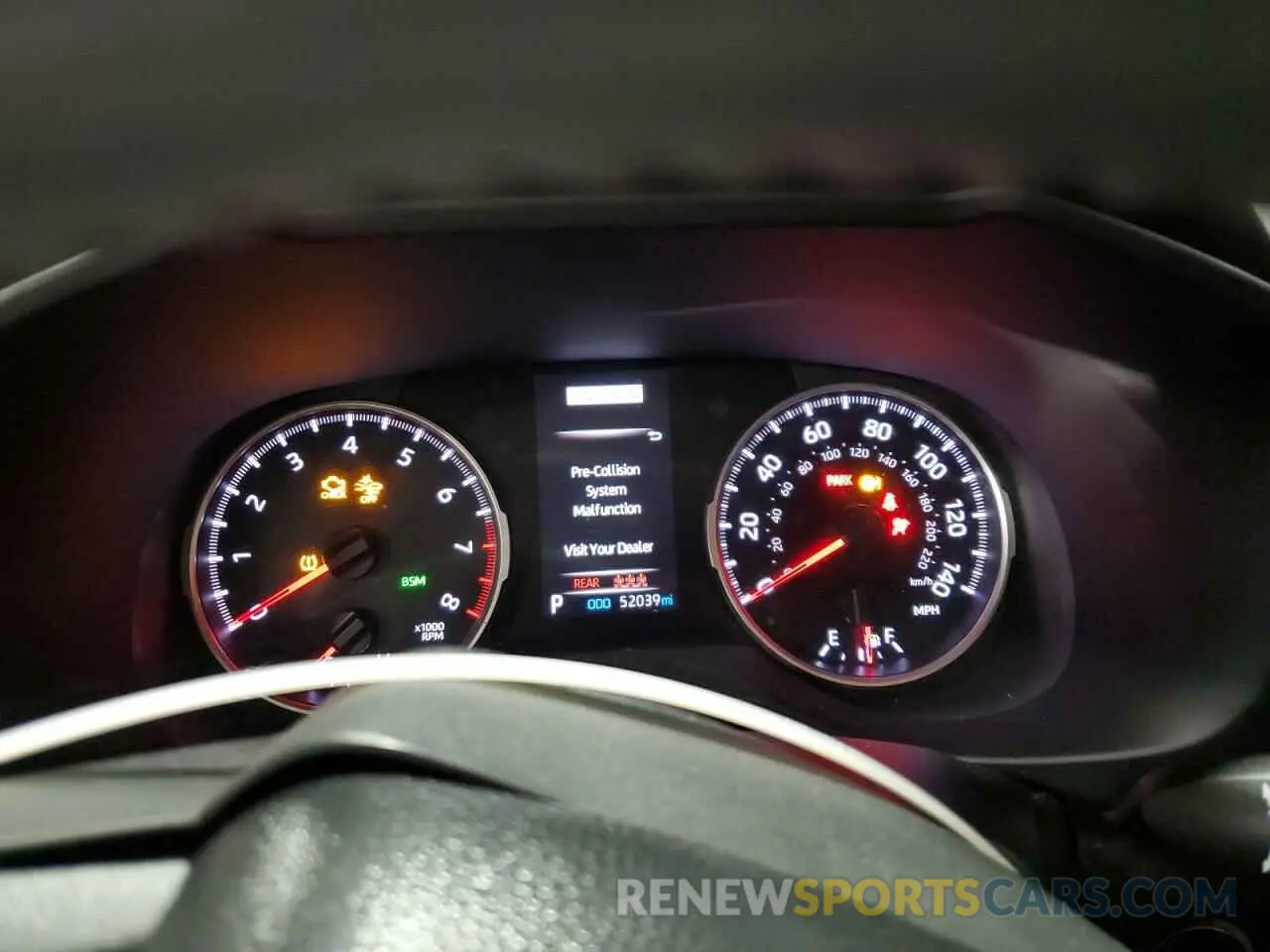 9 fotografías del automóvil dañado 2T3P1RFV5MC166827 TOYOTA RAV4 2021