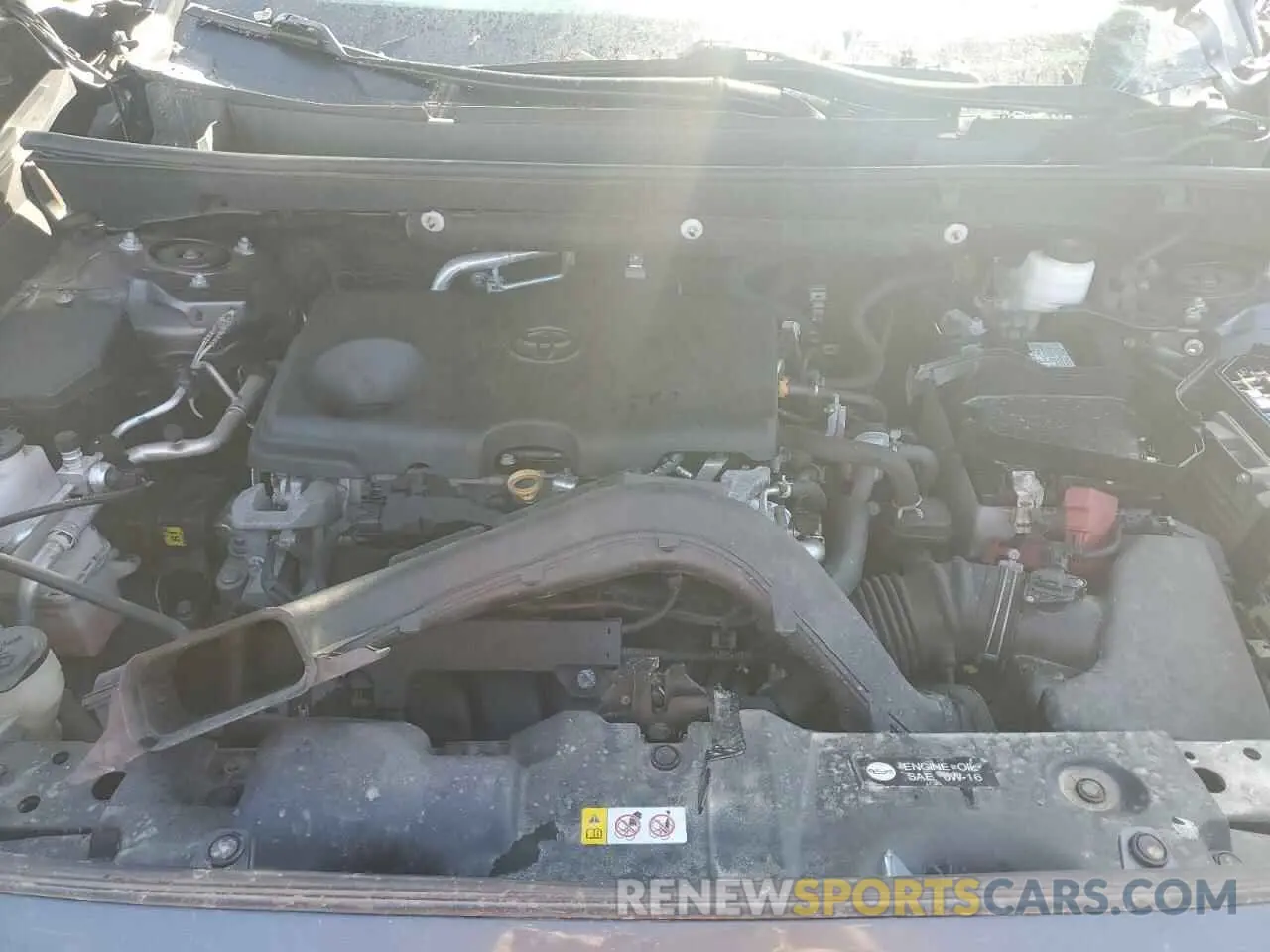 12 fotografías del automóvil dañado 2T3P1RFV5MC190948 TOYOTA RAV4 2021