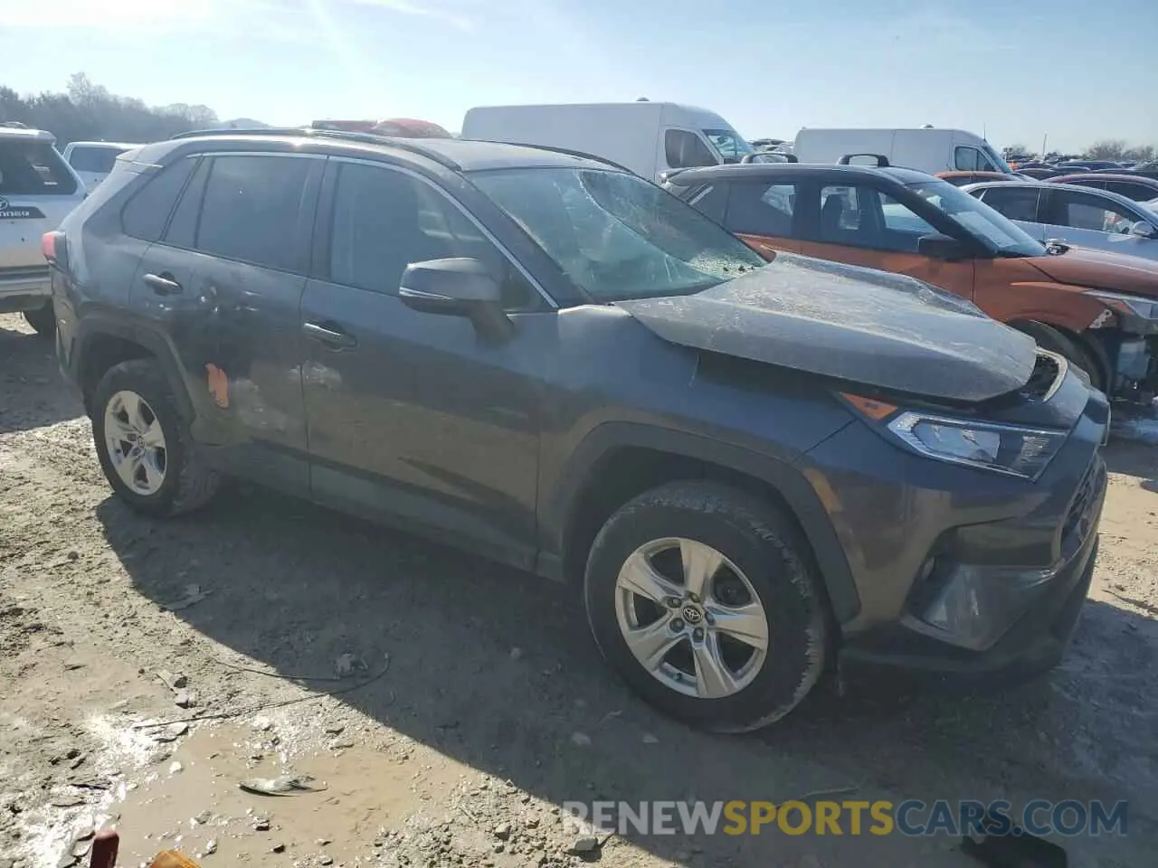 4 fotografías del automóvil dañado 2T3P1RFV5MC190948 TOYOTA RAV4 2021