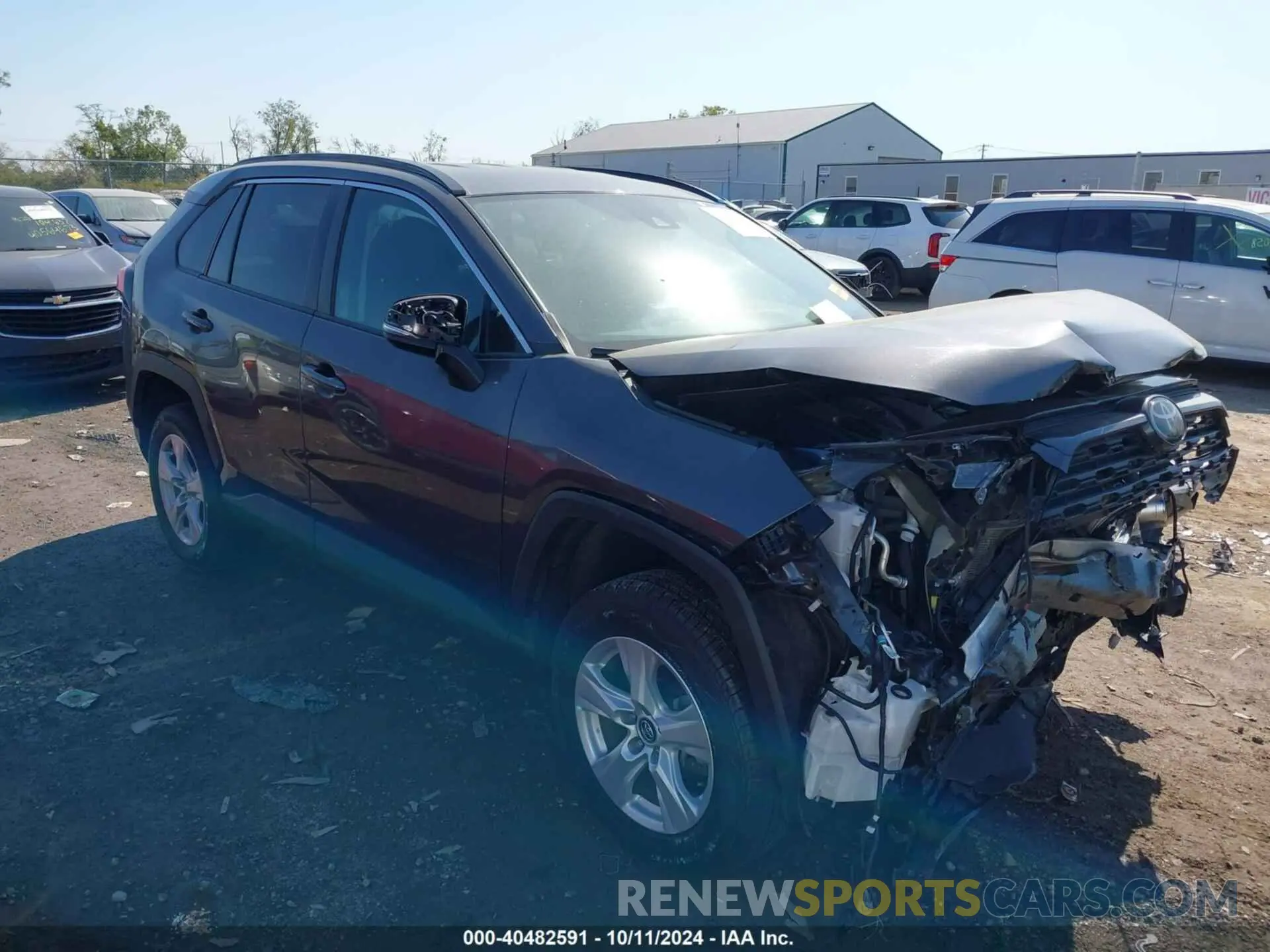 1 fotografías del automóvil dañado 2T3P1RFV5MW141571 TOYOTA RAV4 2021