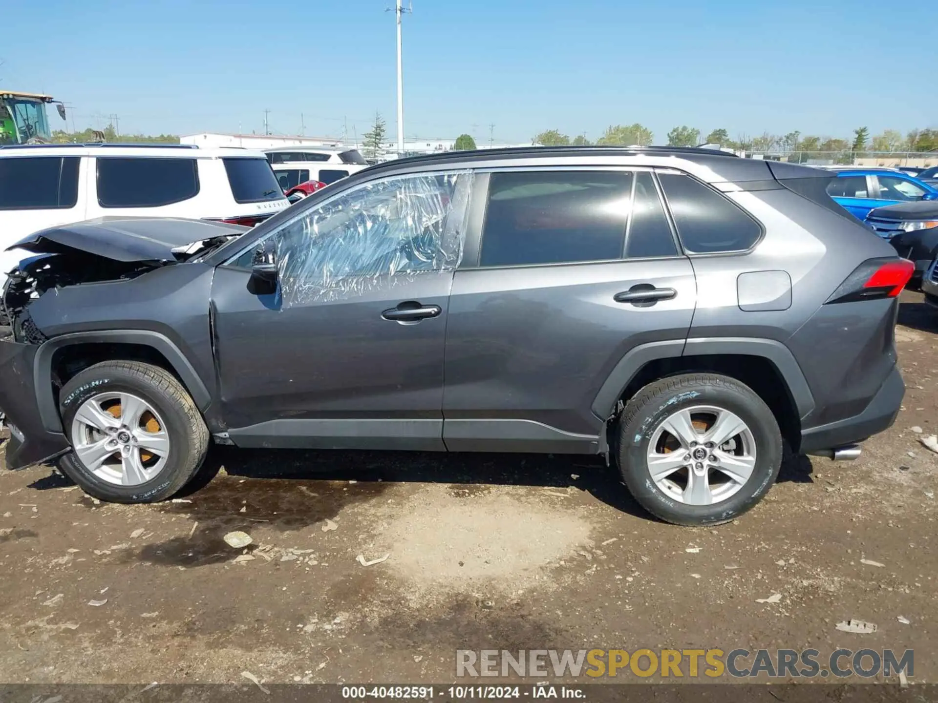 14 fotografías del automóvil dañado 2T3P1RFV5MW141571 TOYOTA RAV4 2021