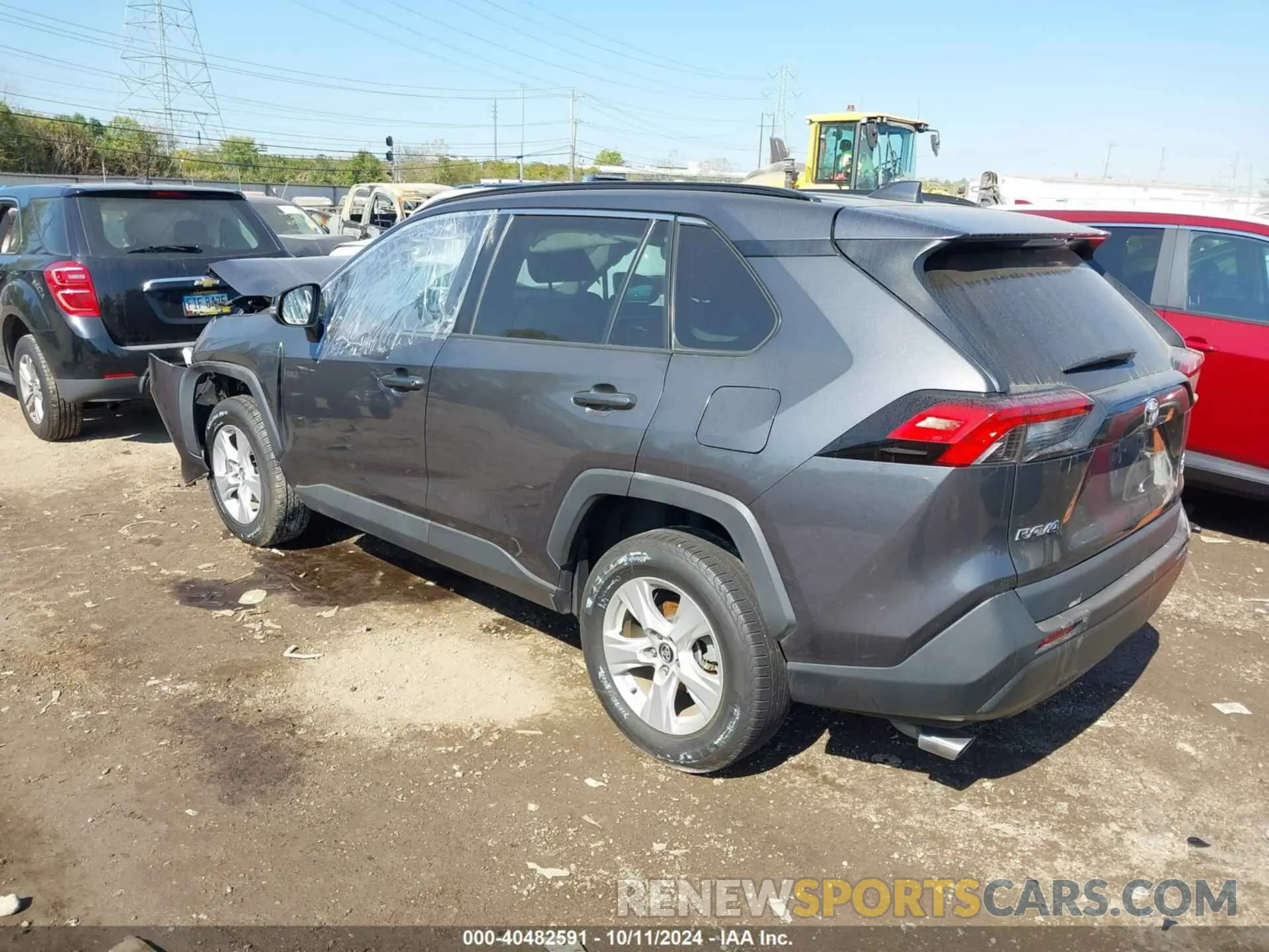 3 fotografías del automóvil dañado 2T3P1RFV5MW141571 TOYOTA RAV4 2021