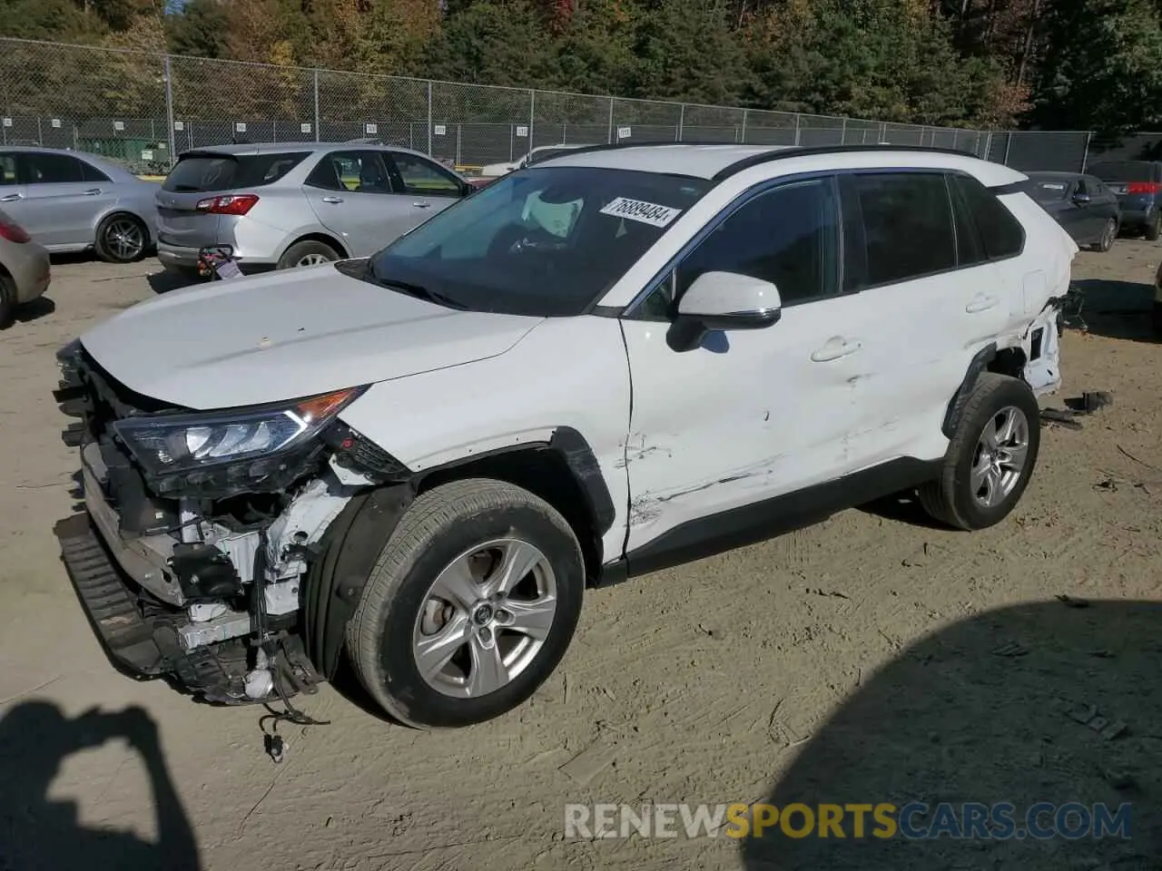 1 fotografías del automóvil dañado 2T3P1RFV5MW161240 TOYOTA RAV4 2021
