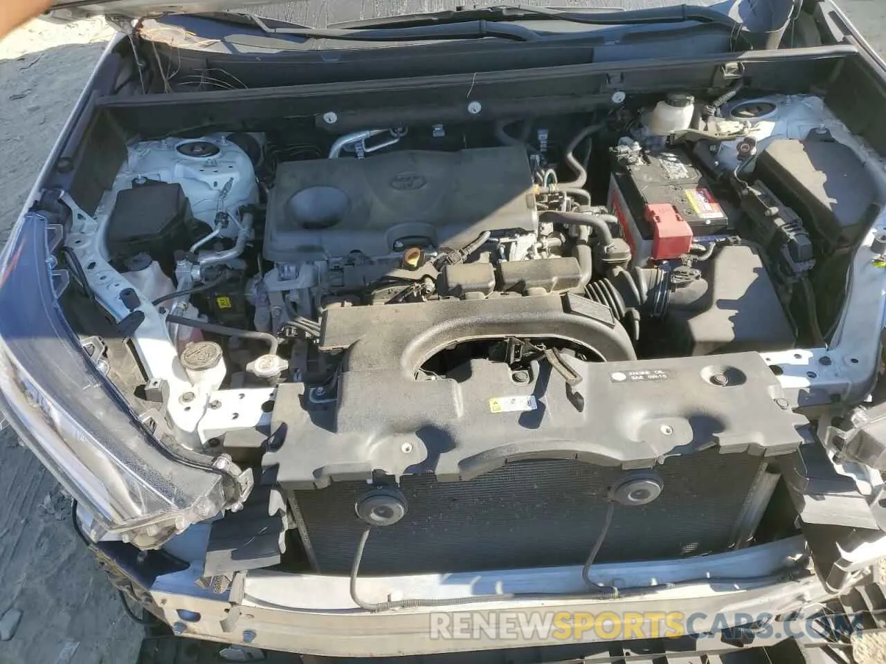 12 fotografías del automóvil dañado 2T3P1RFV5MW161240 TOYOTA RAV4 2021