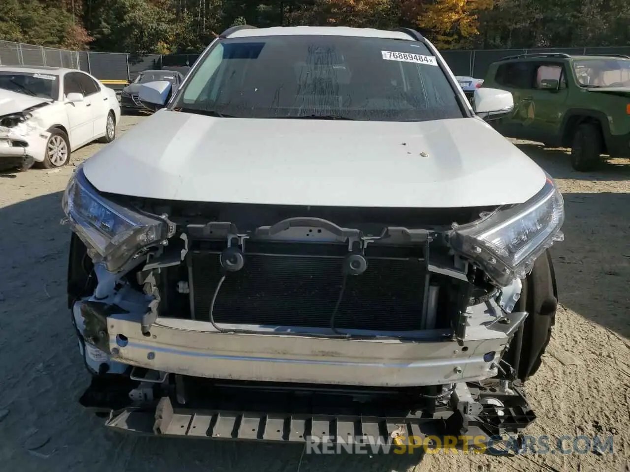 5 fotografías del automóvil dañado 2T3P1RFV5MW161240 TOYOTA RAV4 2021