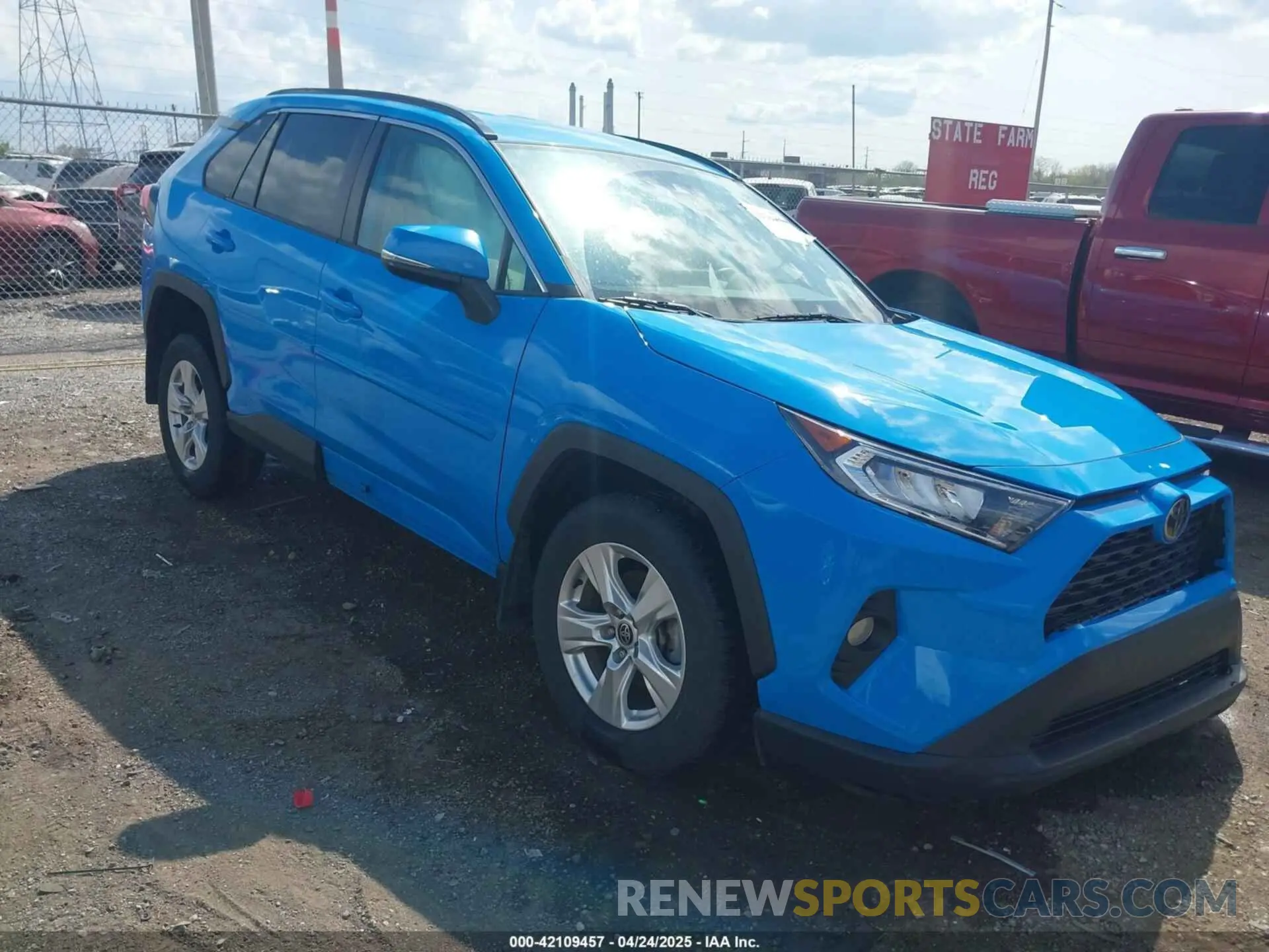 1 fotografías del automóvil dañado 2T3P1RFV5MW208427 TOYOTA RAV4 2021