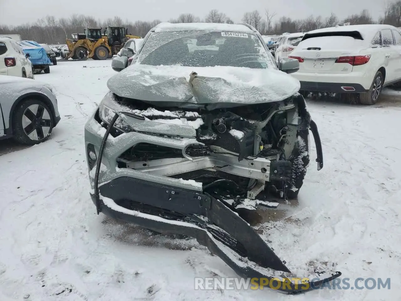 5 fotografías del automóvil dañado 2T3P1RFV5MW208959 TOYOTA RAV4 2021