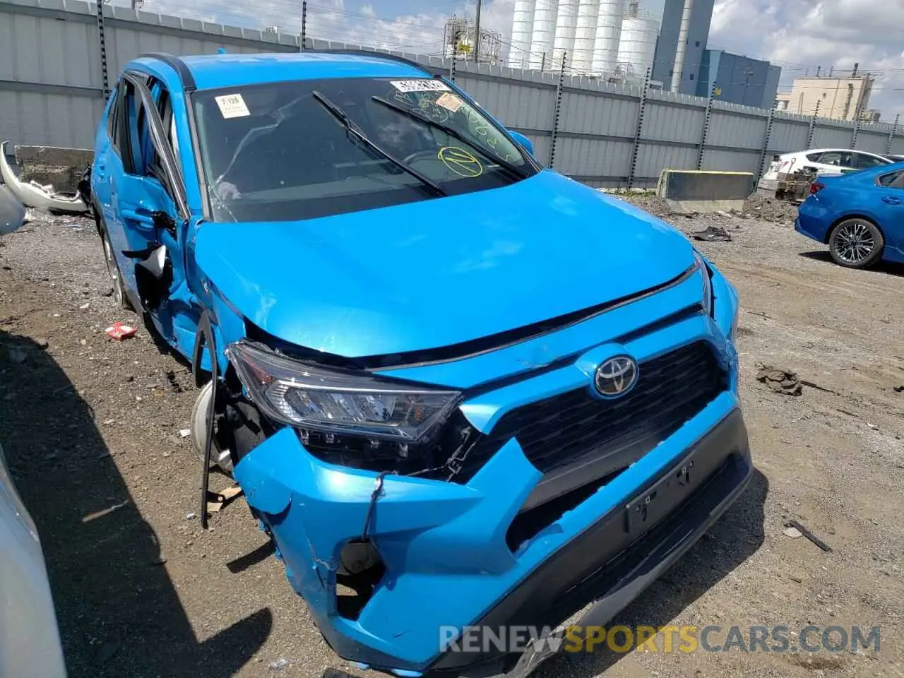 1 fotografías del automóvil dañado 2T3P1RFV5MW212011 TOYOTA RAV4 2021
