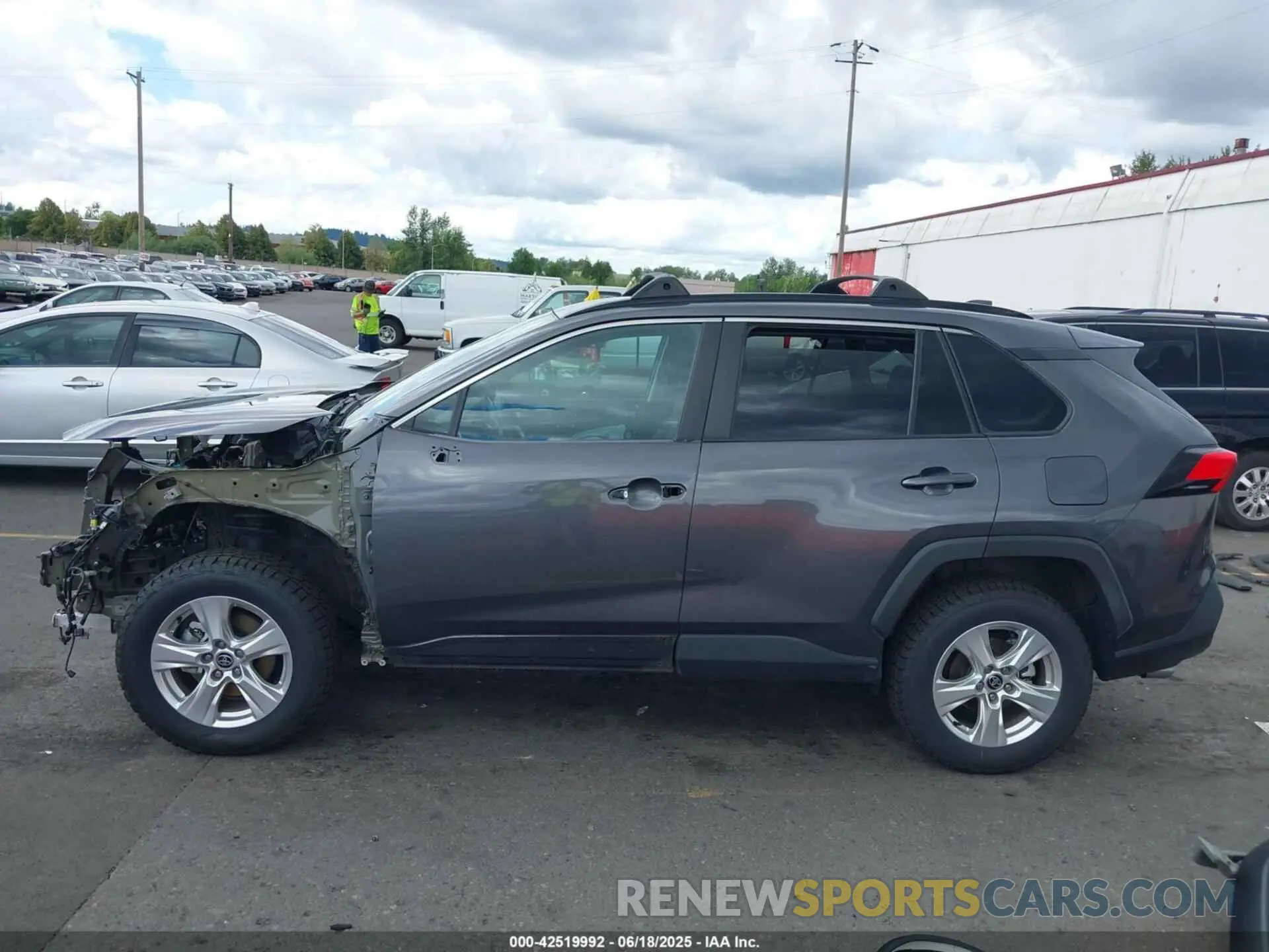 15 fotografías del automóvil dañado 2T3P1RFV5MW230332 TOYOTA RAV4 2021
