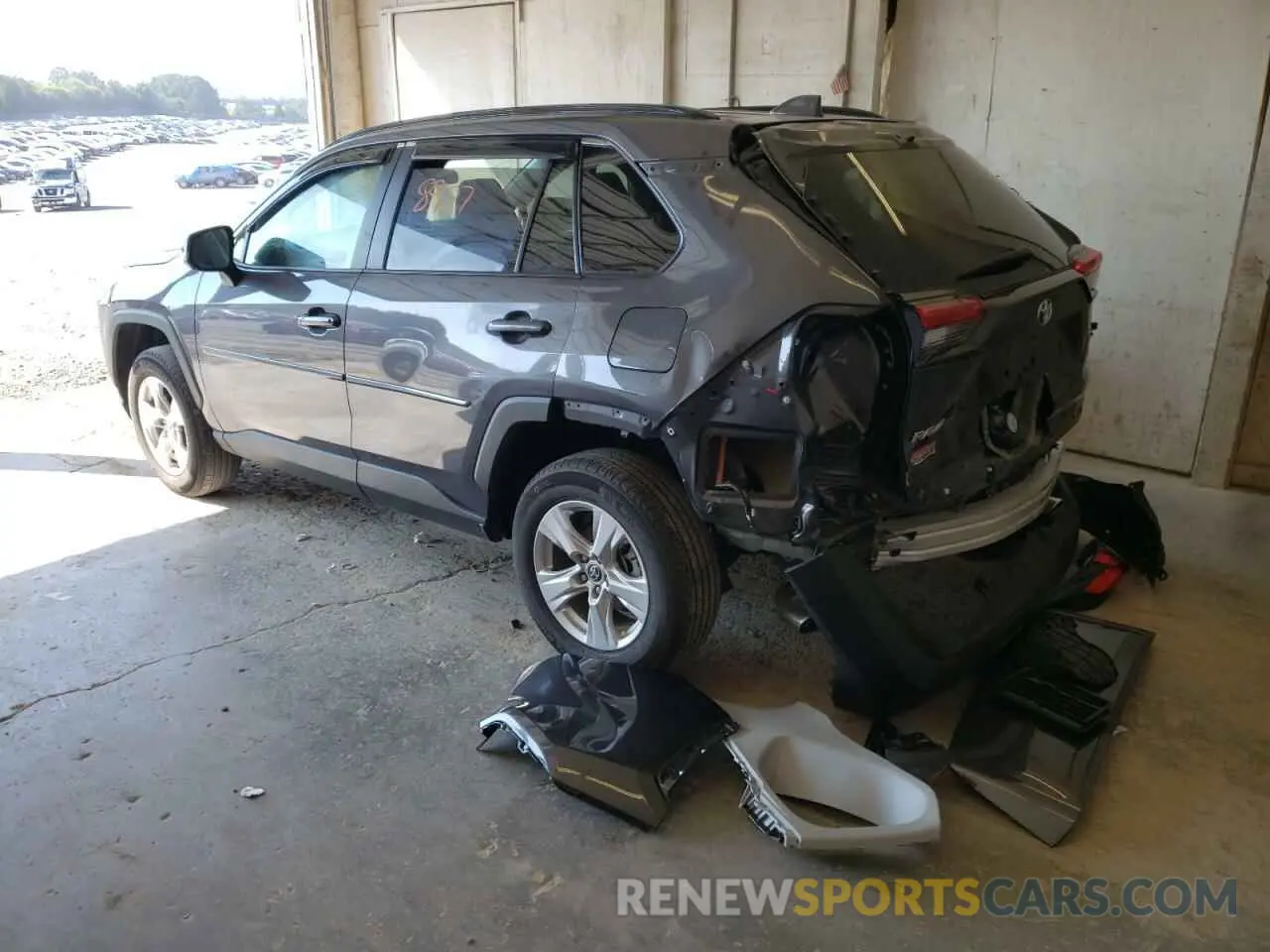 3 fotografías del automóvil dañado 2T3P1RFV5MW244988 TOYOTA RAV4 2021