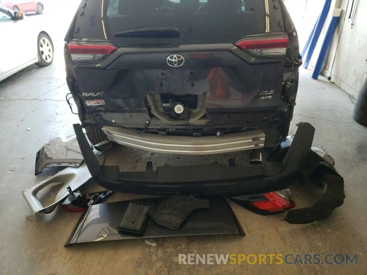 9 fotografías del automóvil dañado 2T3P1RFV5MW244988 TOYOTA RAV4 2021