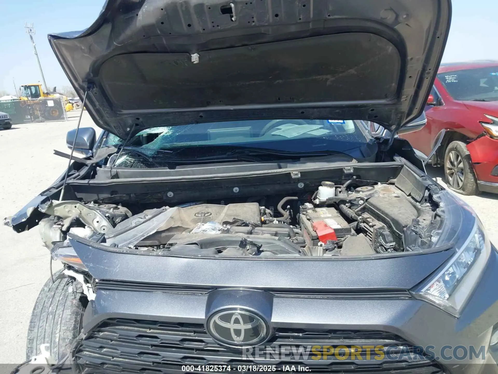 10 fotografías del automóvil dañado 2T3P1RFV6MC143475 TOYOTA RAV4 2021