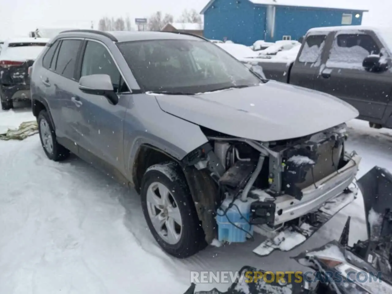 1 fotografías del automóvil dañado 2T3P1RFV6MW182341 TOYOTA RAV4 2021