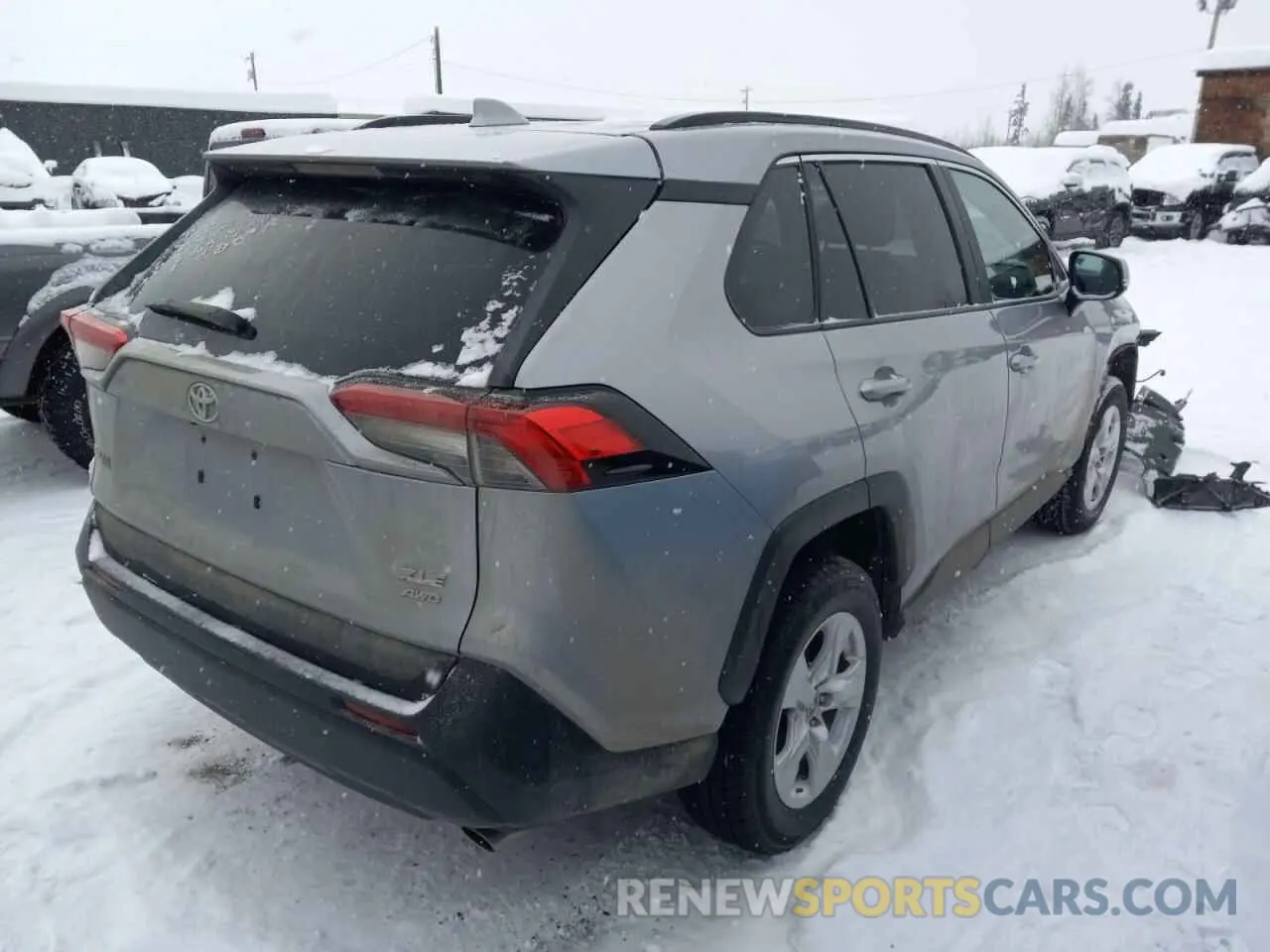 3 fotografías del automóvil dañado 2T3P1RFV6MW182341 TOYOTA RAV4 2021