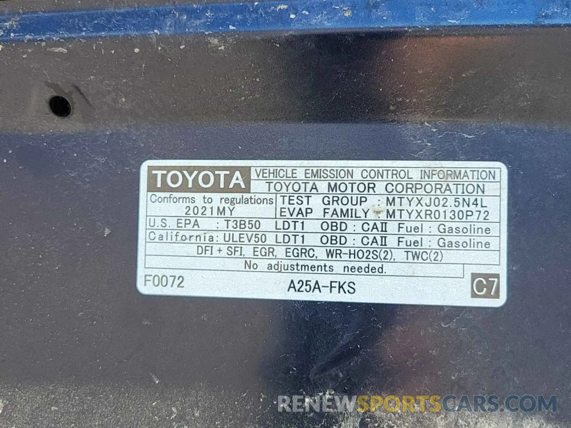 2 fotografías del automóvil dañado 2T3P1RFV6MW204113 TOYOTA RAV4 2021