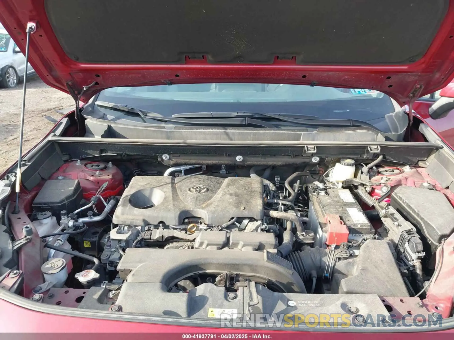 10 fotografías del automóvil dañado 2T3P1RFV6MW227908 TOYOTA RAV4 2021