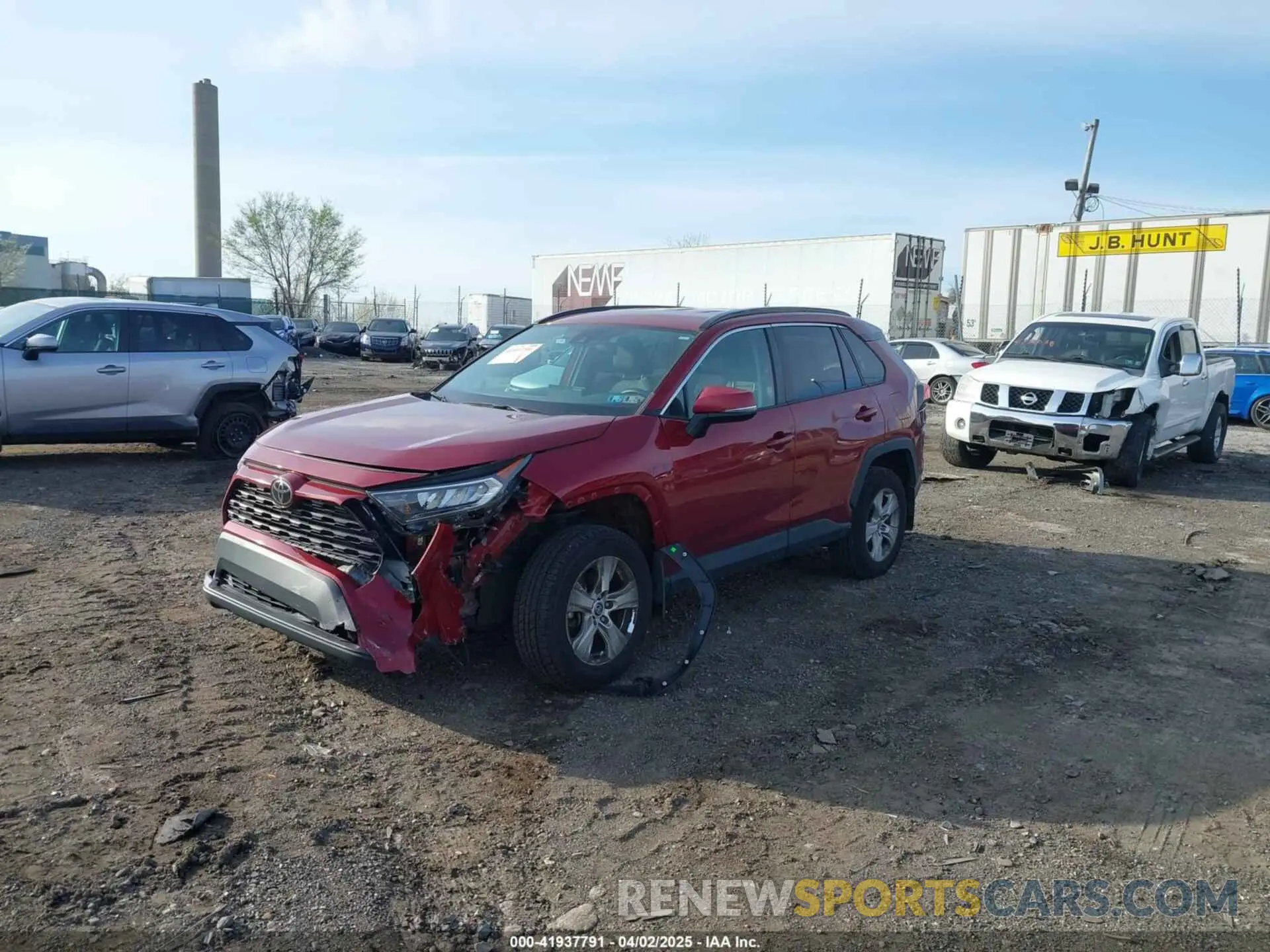 2 fotografías del automóvil dañado 2T3P1RFV6MW227908 TOYOTA RAV4 2021