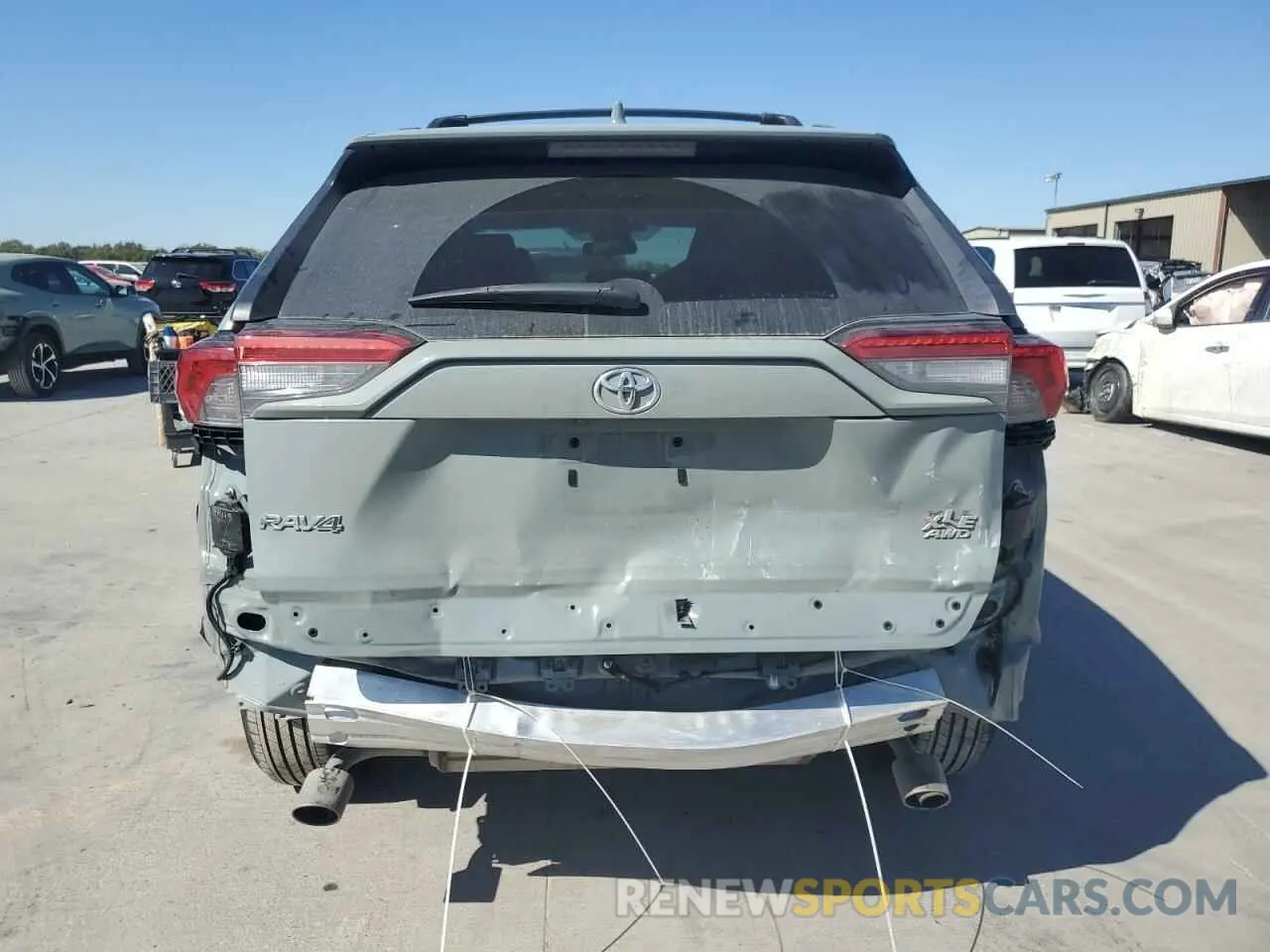 6 fotografías del automóvil dañado 2T3P1RFV6MW229903 TOYOTA RAV4 2021