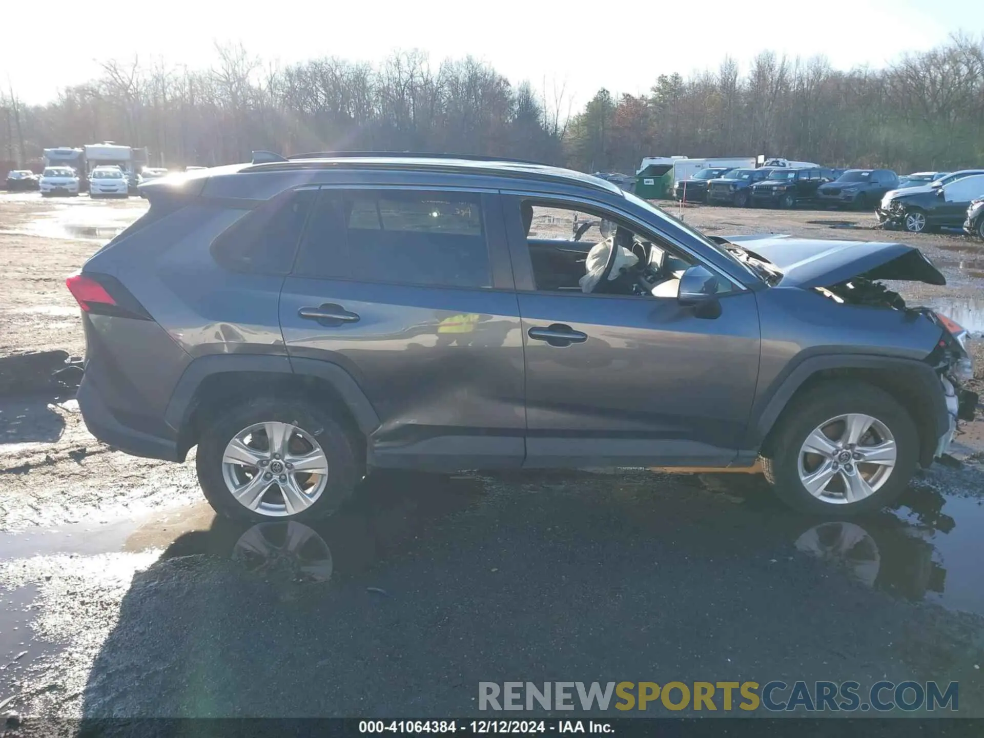 12 fotografías del automóvil dañado 2T3P1RFV7MC143551 TOYOTA RAV4 2021