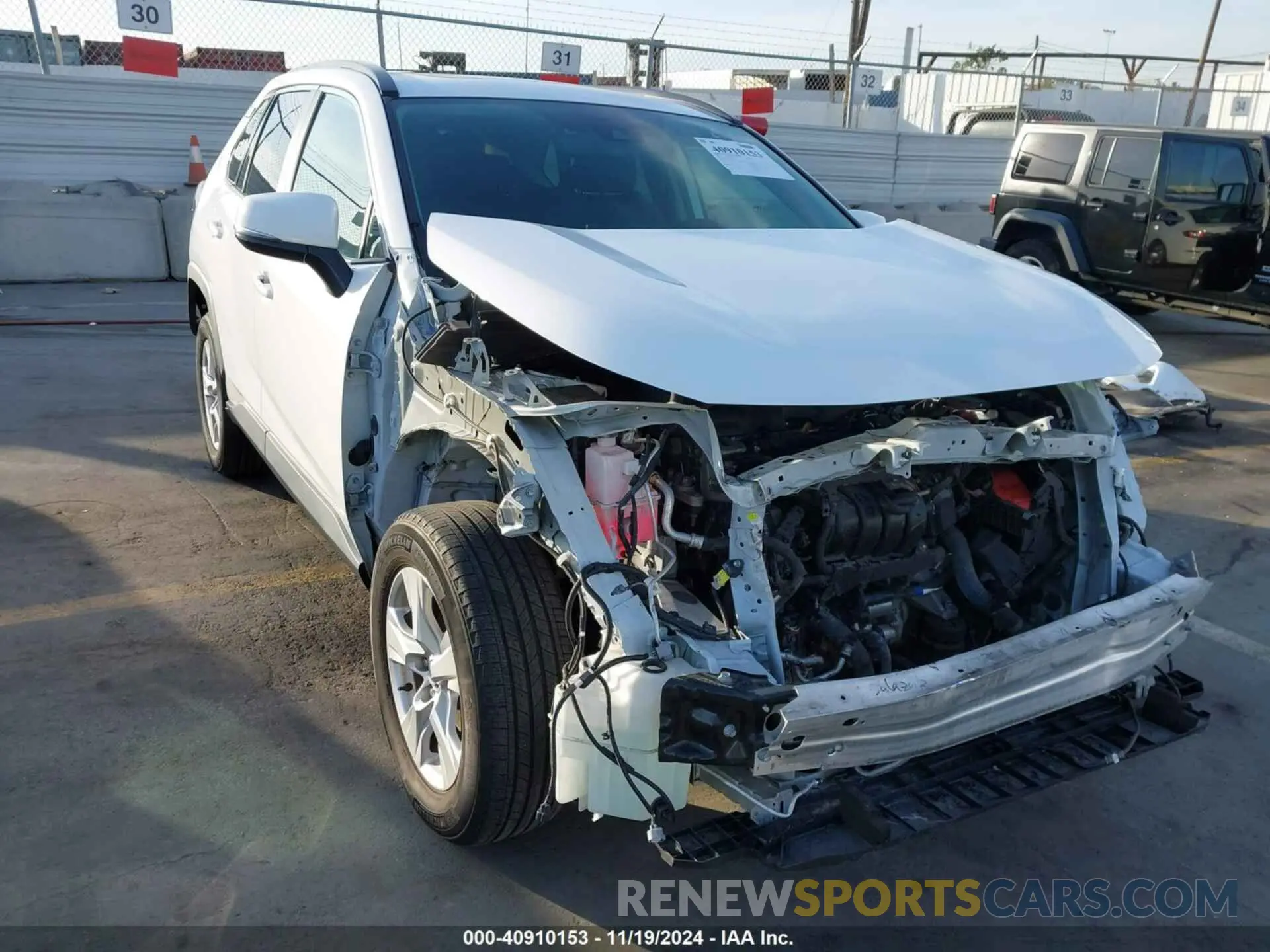 6 fotografías del automóvil dañado 2T3P1RFV7MC151598 TOYOTA RAV4 2021