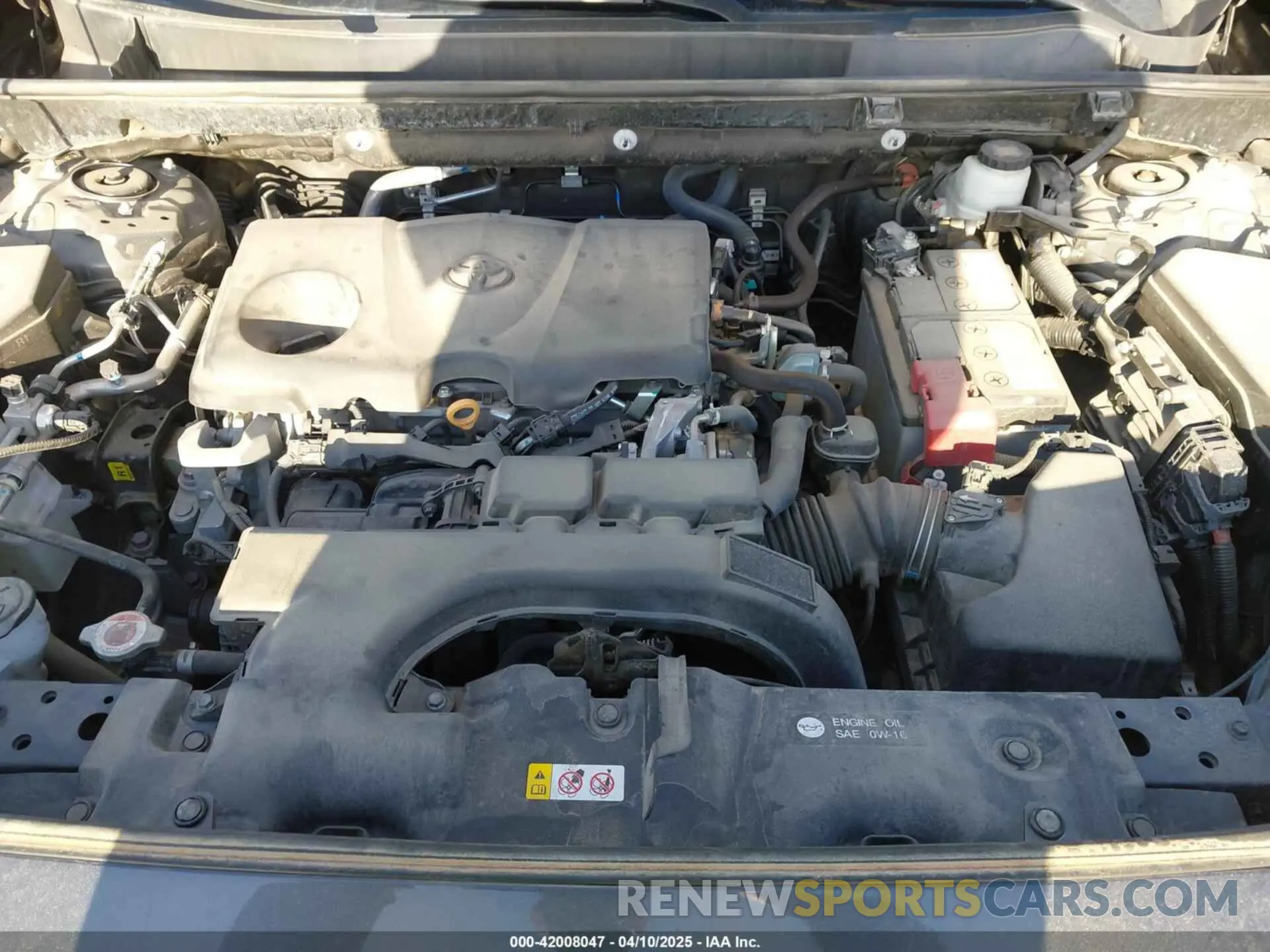 10 fotografías del automóvil dañado 2T3P1RFV7MC227207 TOYOTA RAV4 2021