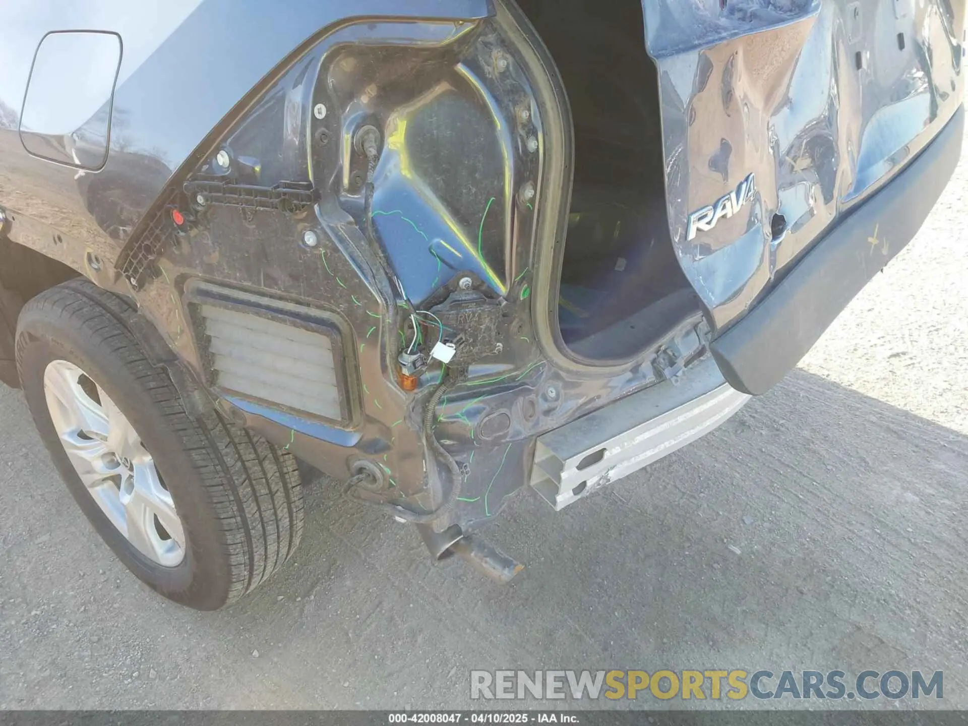 6 fotografías del automóvil dañado 2T3P1RFV7MC227207 TOYOTA RAV4 2021